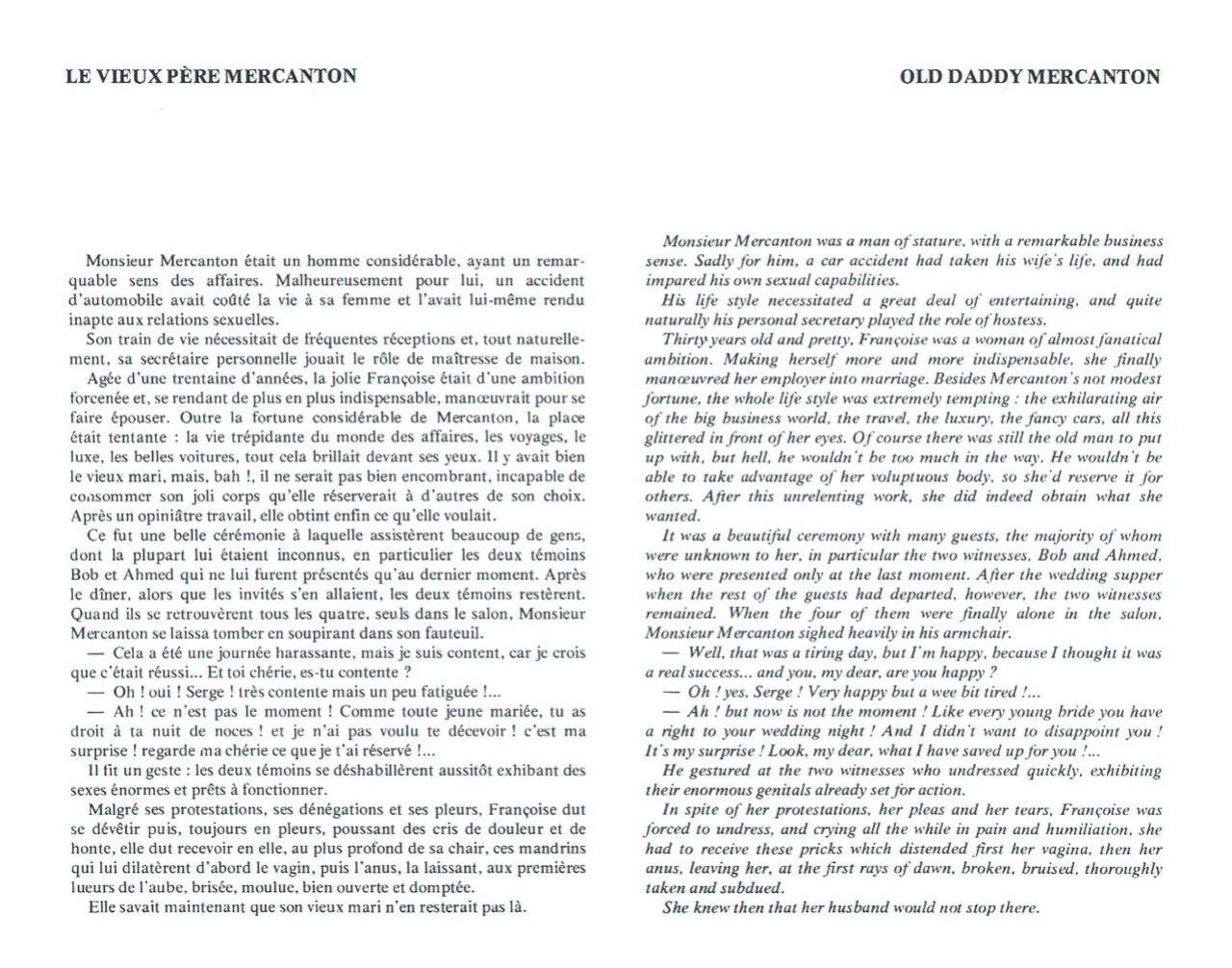 [Joseph Farrel] Humiliations [French]