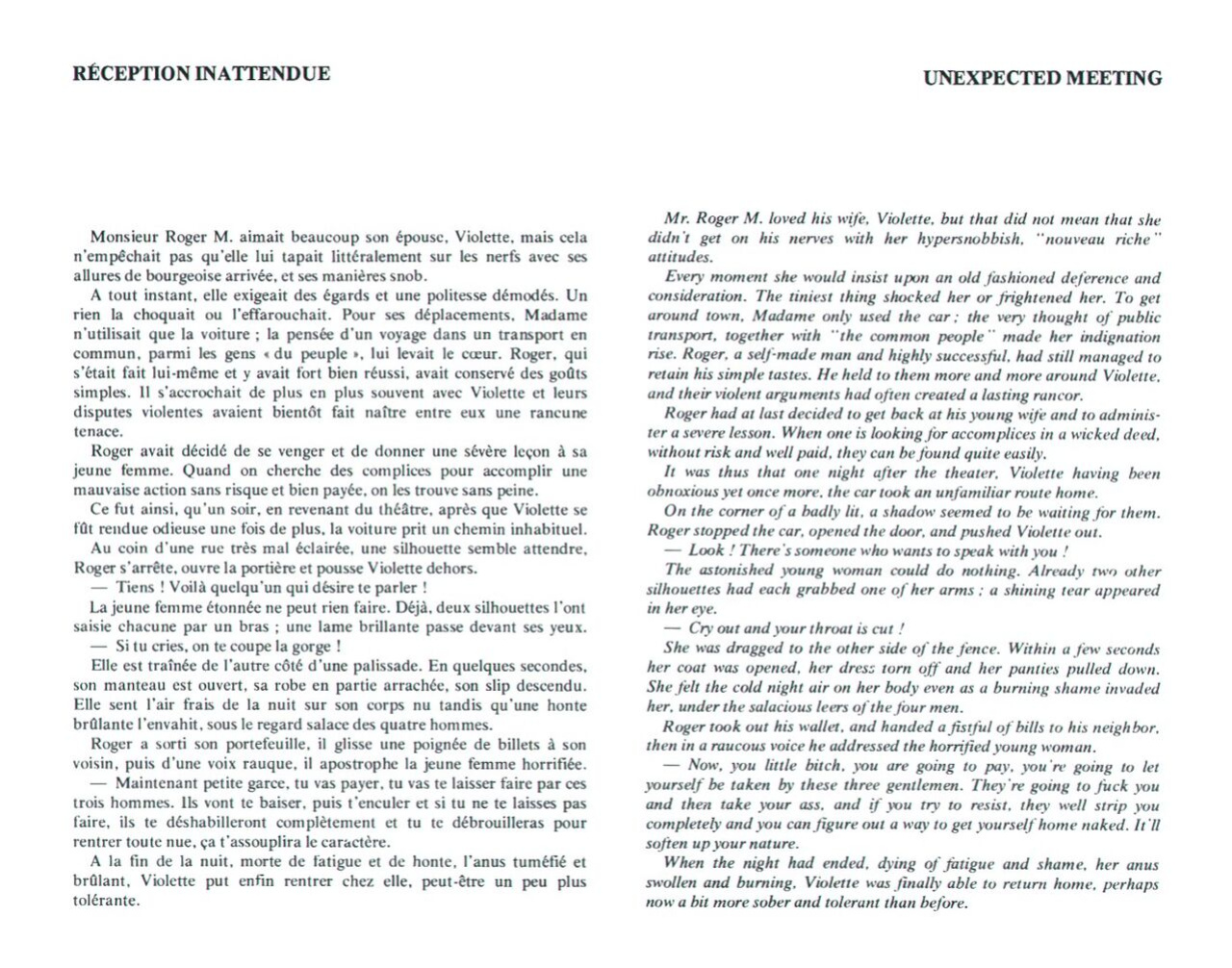 [Joseph Farrel] Humiliations [French]