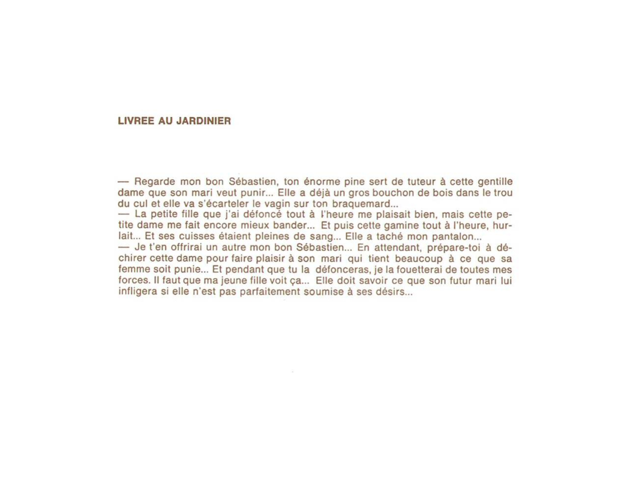 [Joseph Farrel] Obéis sinon! (Souffrir et jouir) [French]