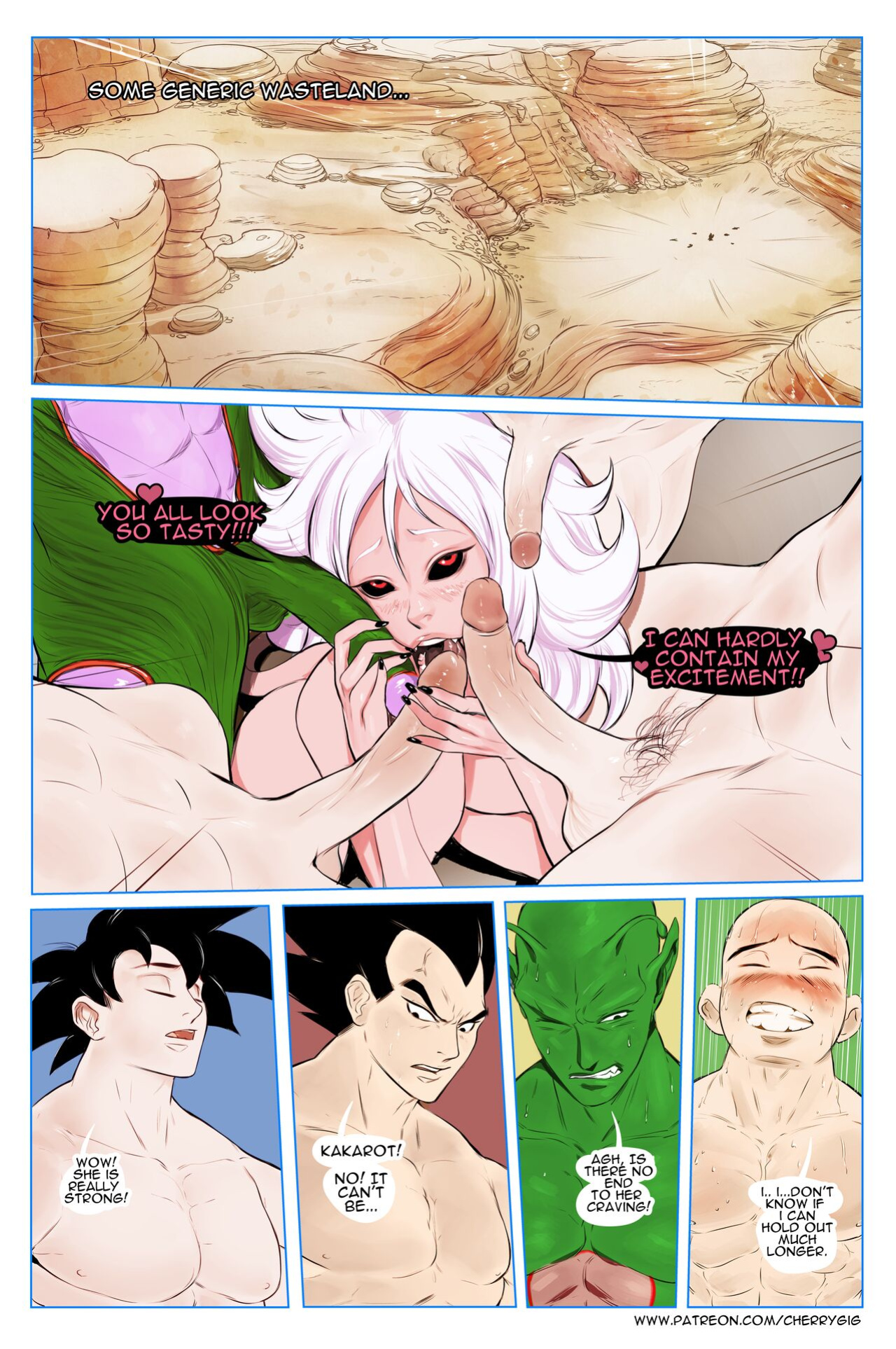 [cherry-gig] Hungry 21 (Dragon Ball FighterZ)