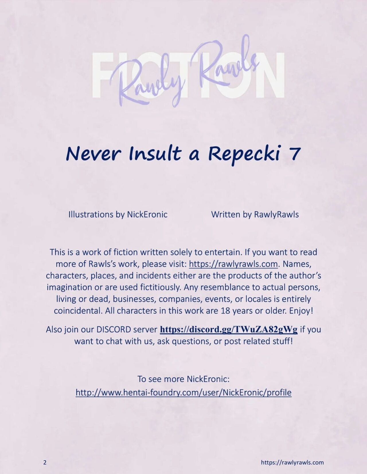Never Insult a Repecki [Nick Eronic] - 7