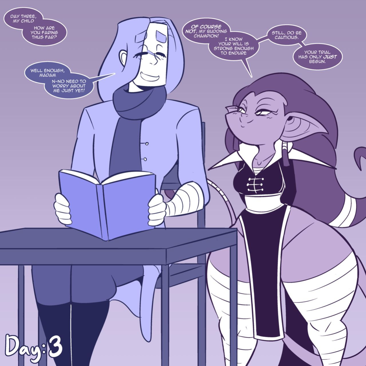 [Cobatsart] Solus x Gretel: No nut November - Discipline and Desire
