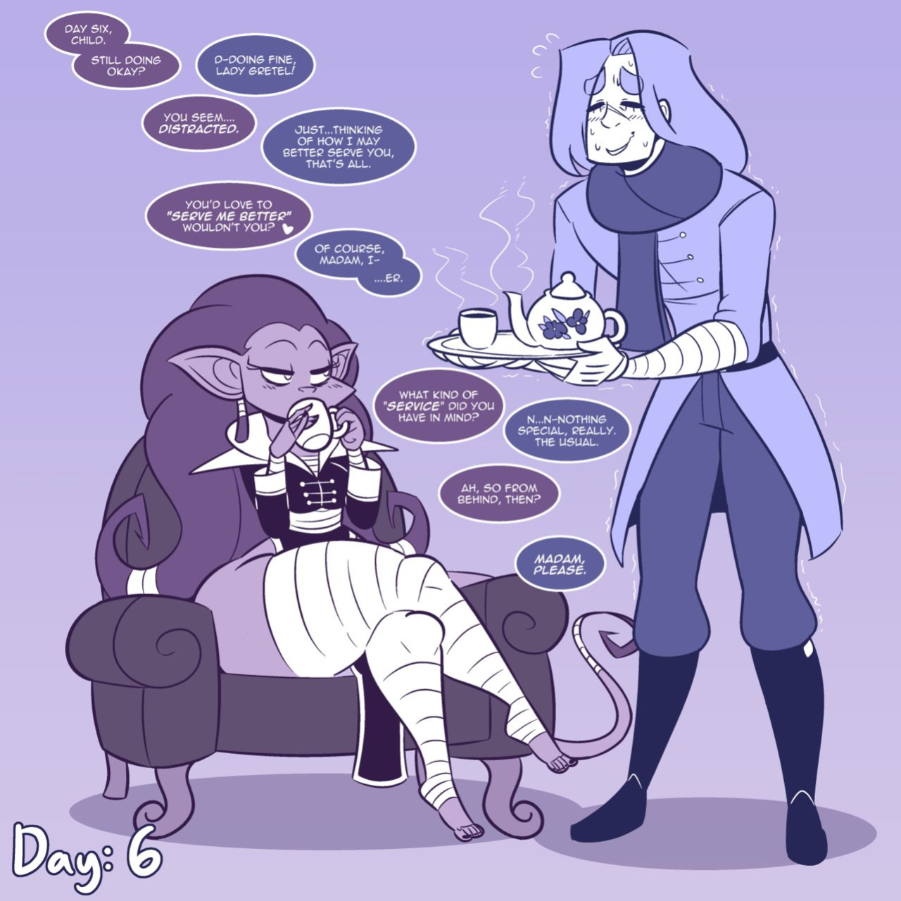 [Cobatsart] Solus x Gretel: No nut November - Discipline and Desire