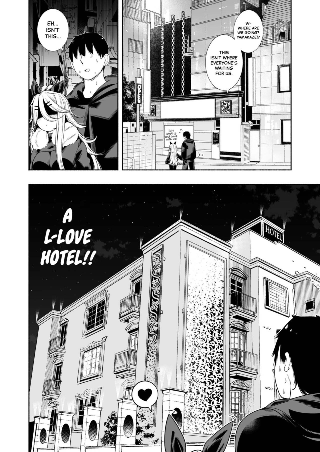 [Toto-taste (Suzuki Toto)] Yamakaze-chan to LoveHo de Icha Love Kozukuri Sex | Lovey-dovey Baby-making Sex with Yamakaze at a Love Hotel (Kantai Collection -KanColle-) [Black Grimoires]
