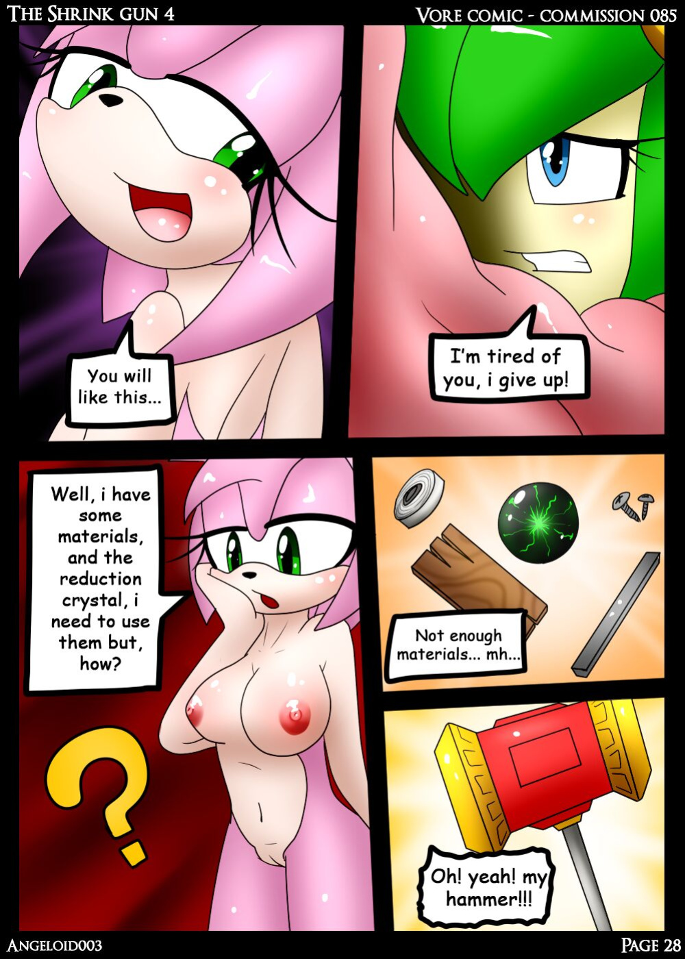 [Angeloid003] The Shrink Gun 4: Amy's Punishment