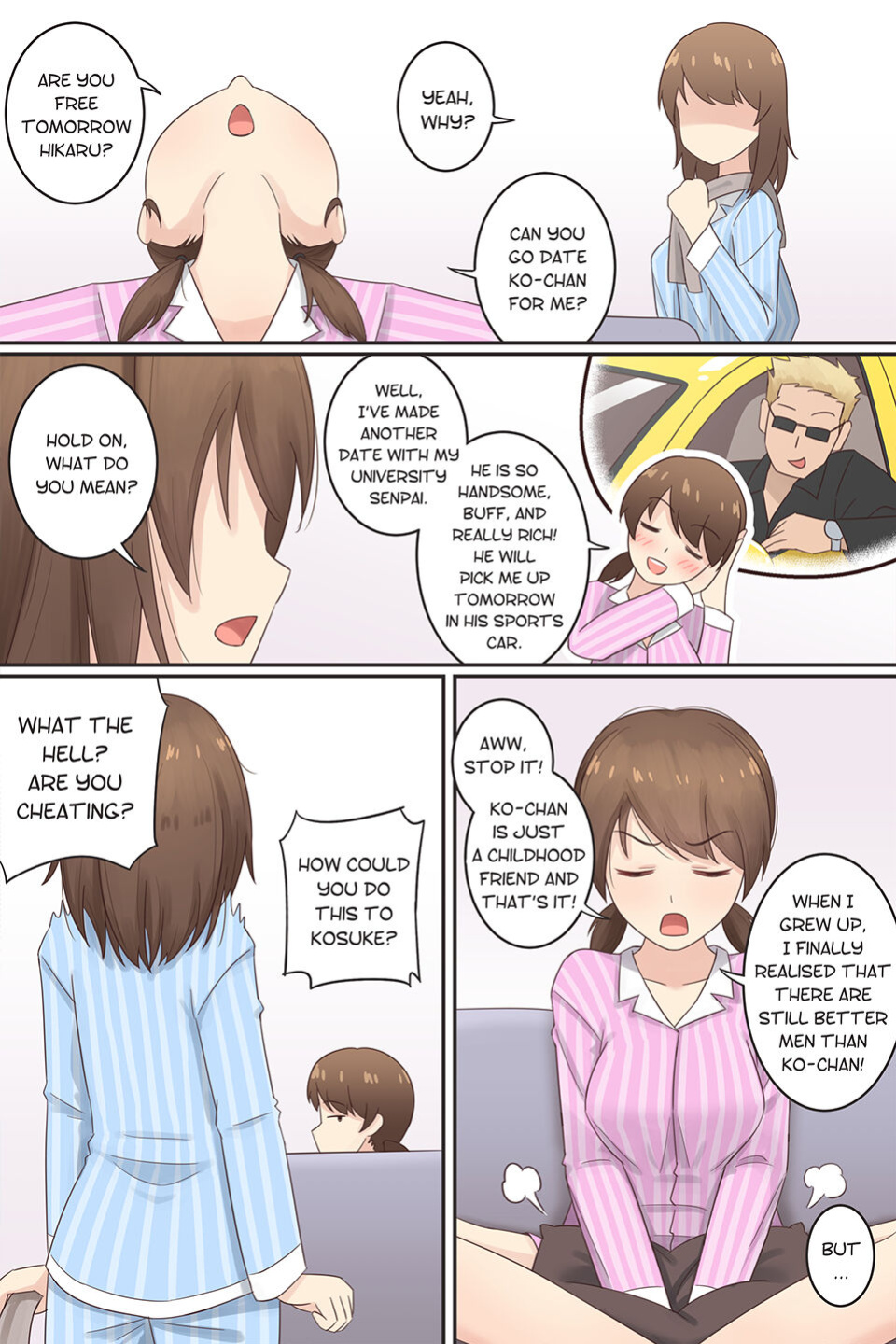 [RudySaki] When My Twins Childhood Friend Became a Girl