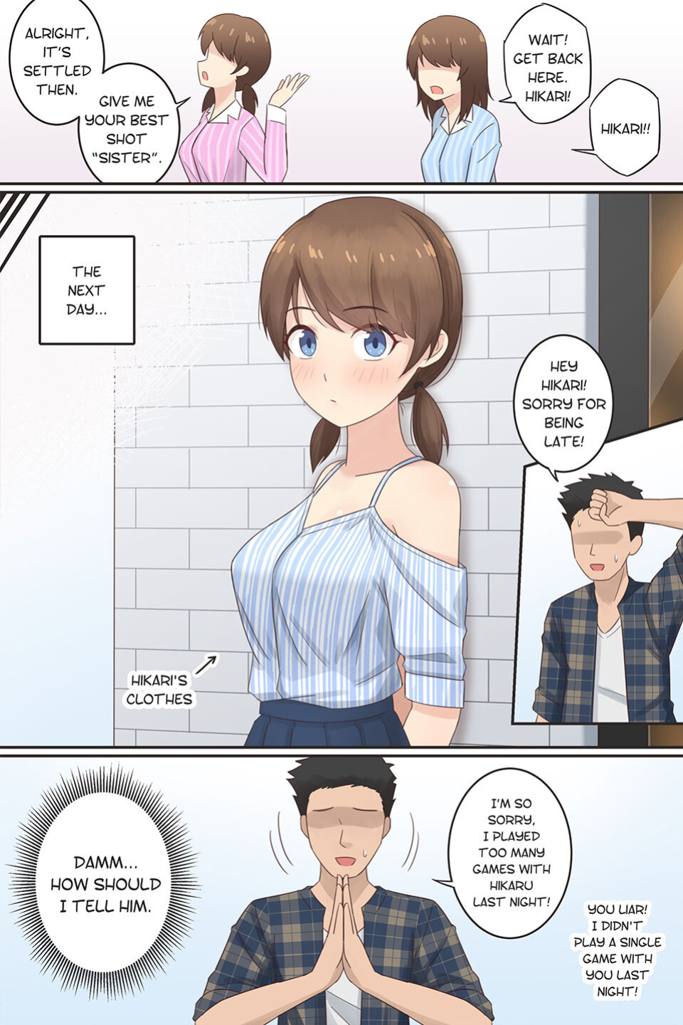 [RudySaki] When My Twins Childhood Friend Became a Girl
