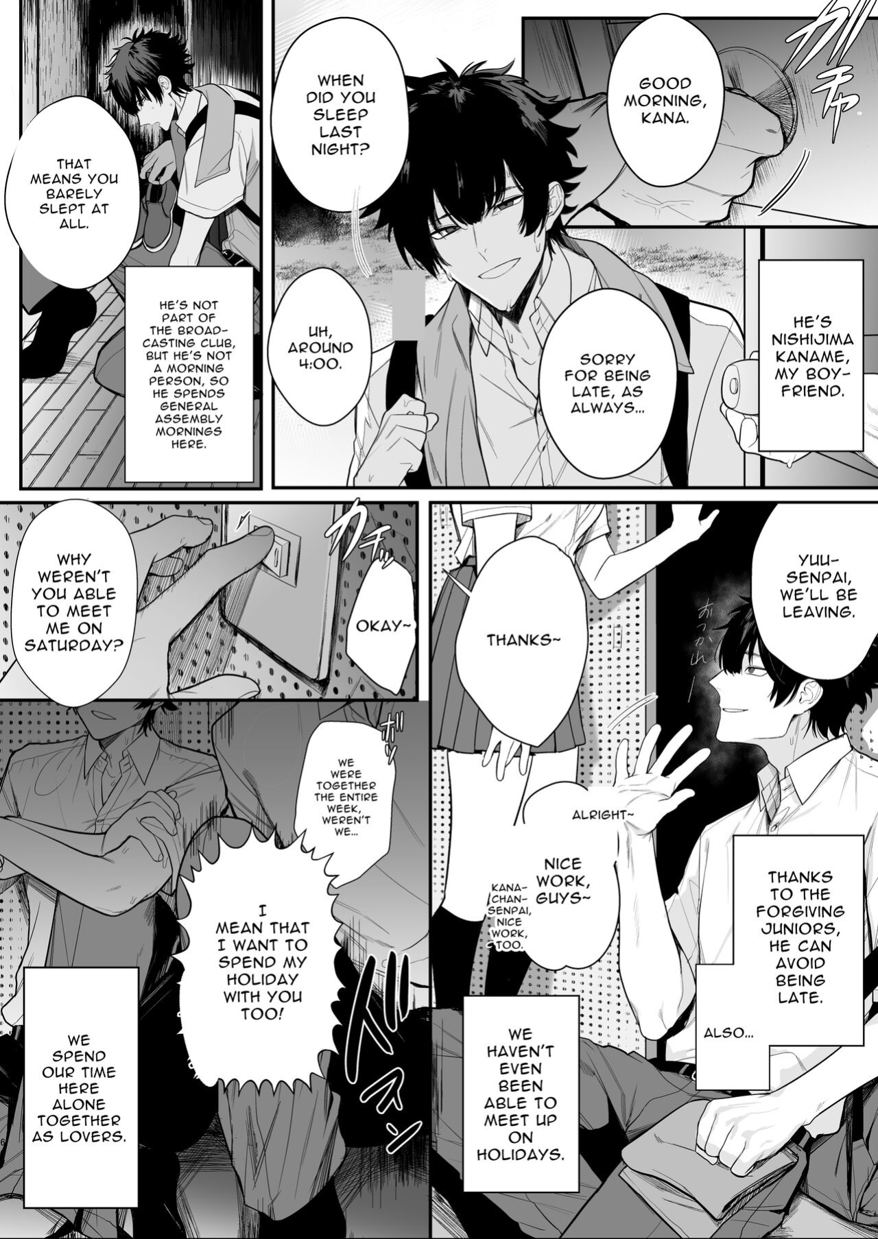 [Club Renyu (Tenninya Yoshiwaki)] Housoushitsu wa Yari Heya | The Broadcasting Fuck Room
