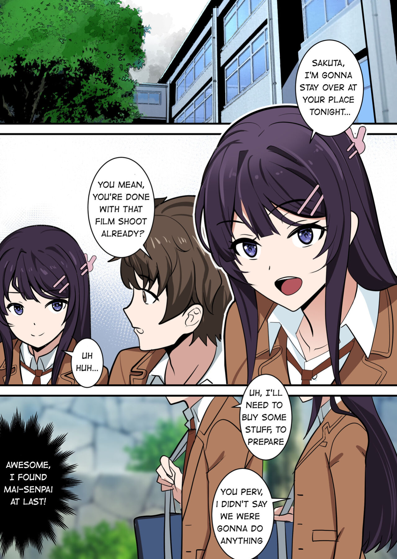 [Gege] Possessing Sakurajima Mai and Cucking Her Lover (seishun buta yarou wa bunny girl senpai no yume o minai) [Guestoid]