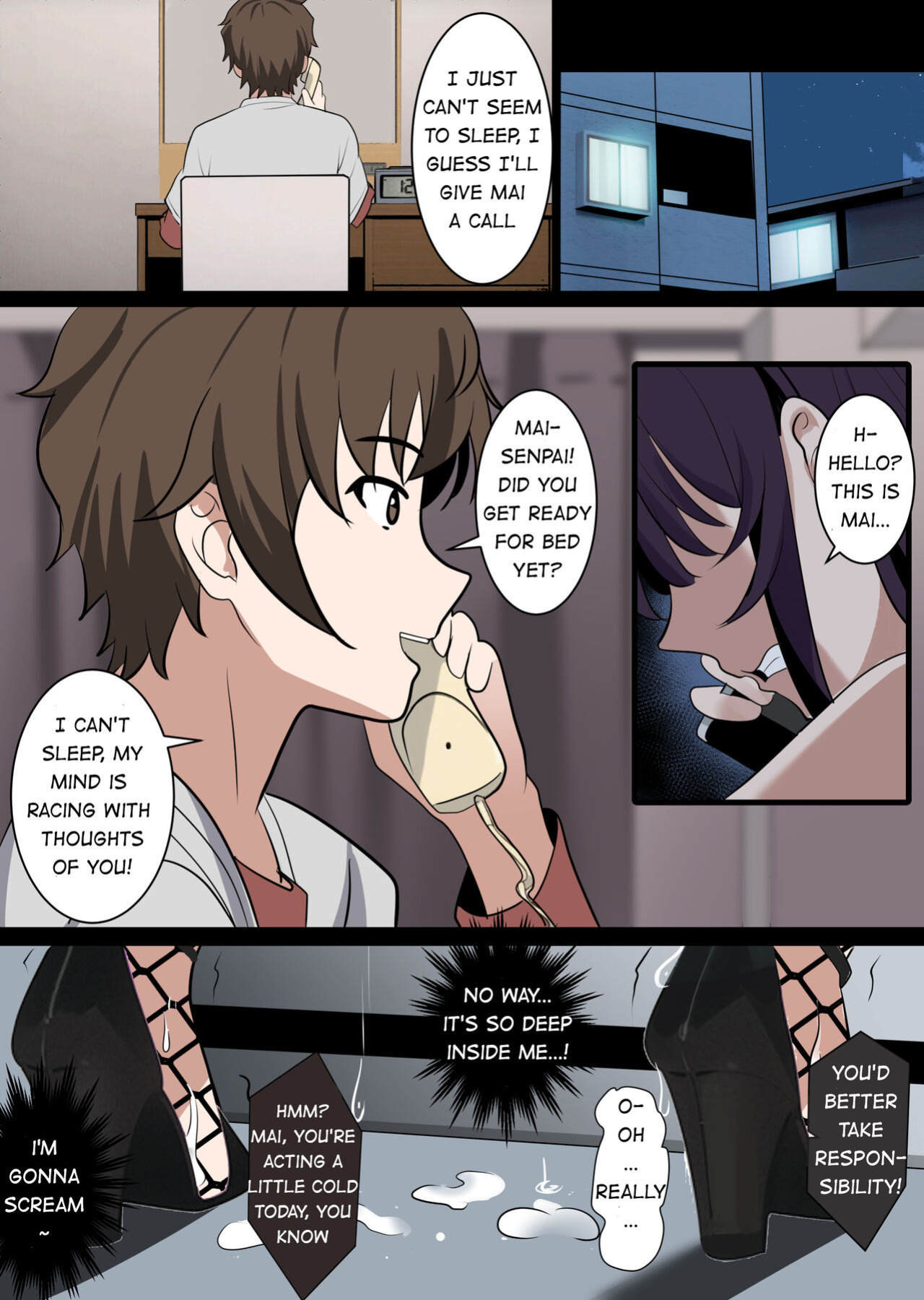 [Gege] Possessing Sakurajima Mai and Cucking Her Lover (seishun buta yarou wa bunny girl senpai no yume o minai) [Guestoid]