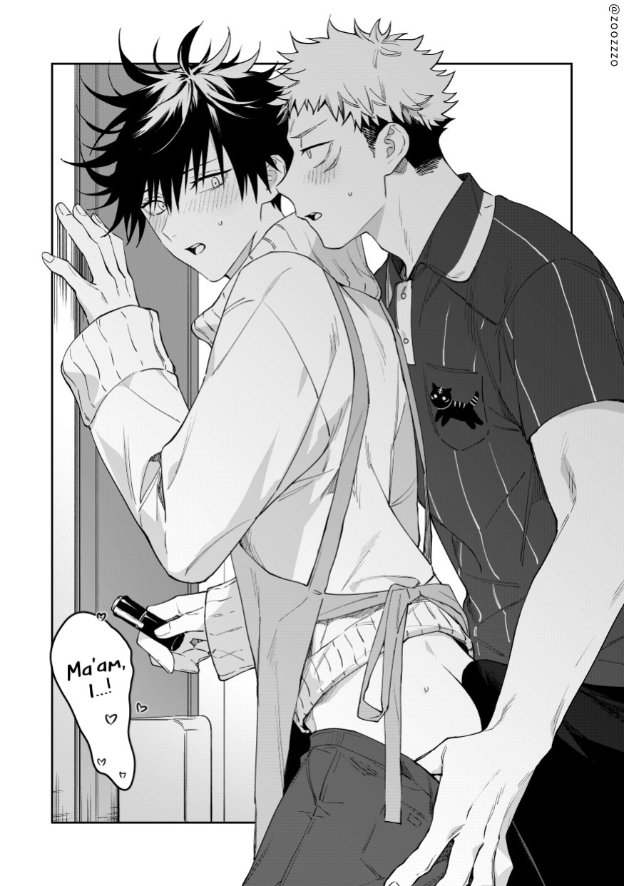 [Toichi (Gozouroppu)] Deliveryman and Apartment Complex Wife AV (Jujutsu Kaisen)