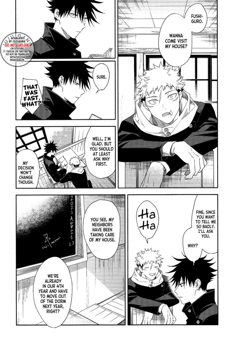 (Chou Yougen 2021 Osaka) [Toichi (Gozouroppu)] Marigold e | My Dear Marigold (Jujutsu Kaisen) [Juju Gang Scanlation]