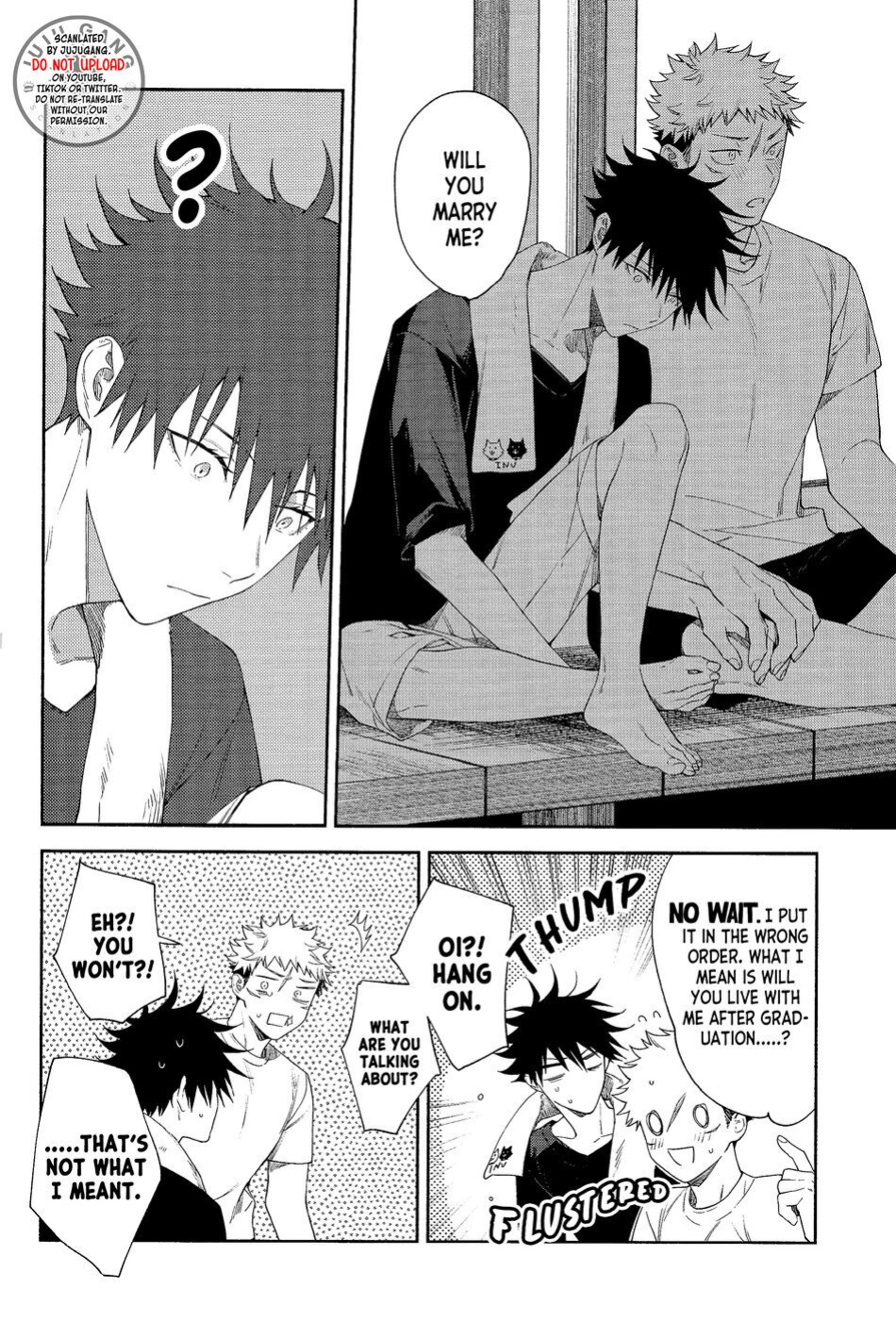 (Chou Yougen 2021 Osaka) [Toichi (Gozouroppu)] Marigold e | My Dear Marigold (Jujutsu Kaisen) [Juju Gang Scanlation]