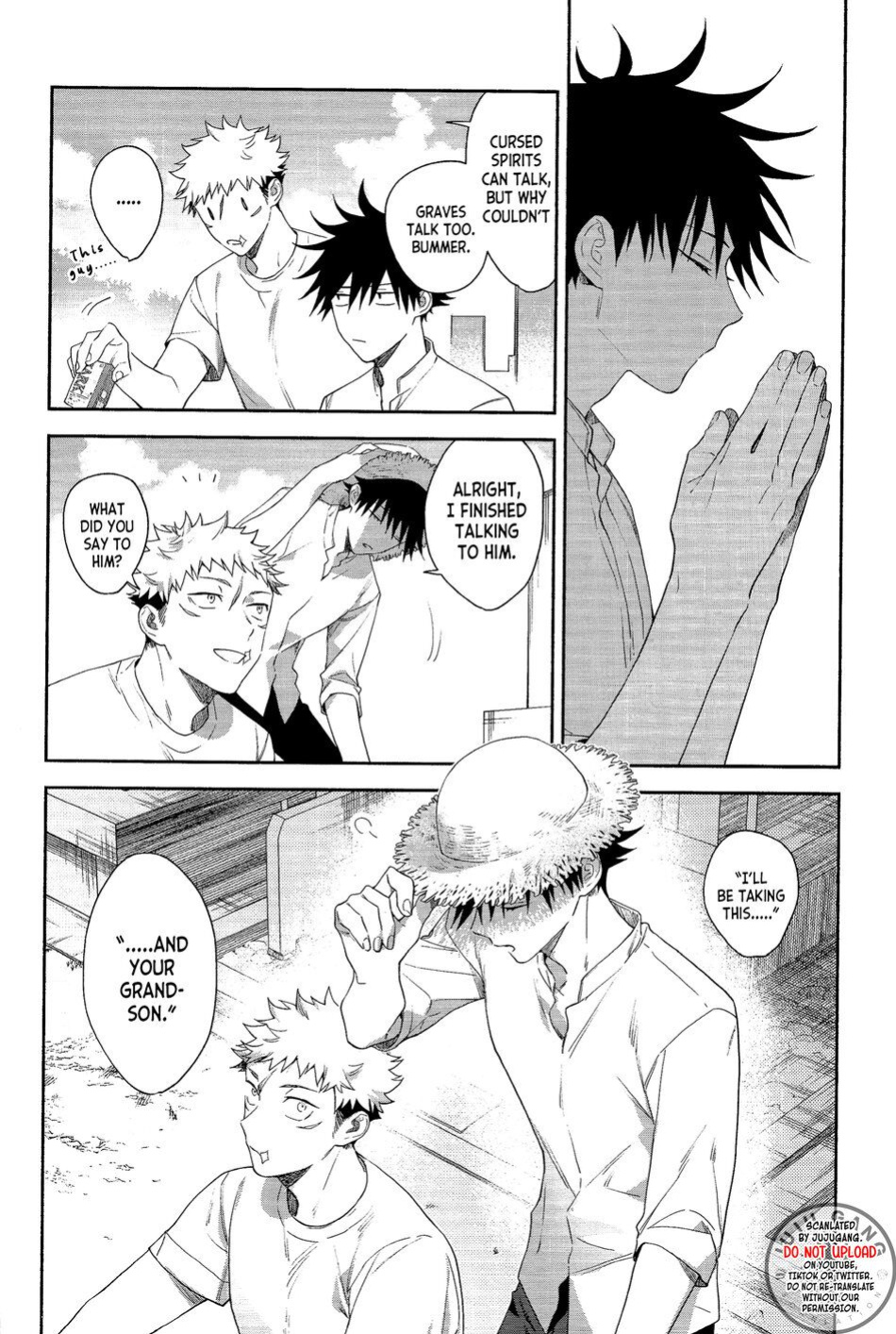 (Chou Yougen 2021 Osaka) [Toichi (Gozouroppu)] Marigold e | My Dear Marigold (Jujutsu Kaisen) [Juju Gang Scanlation]