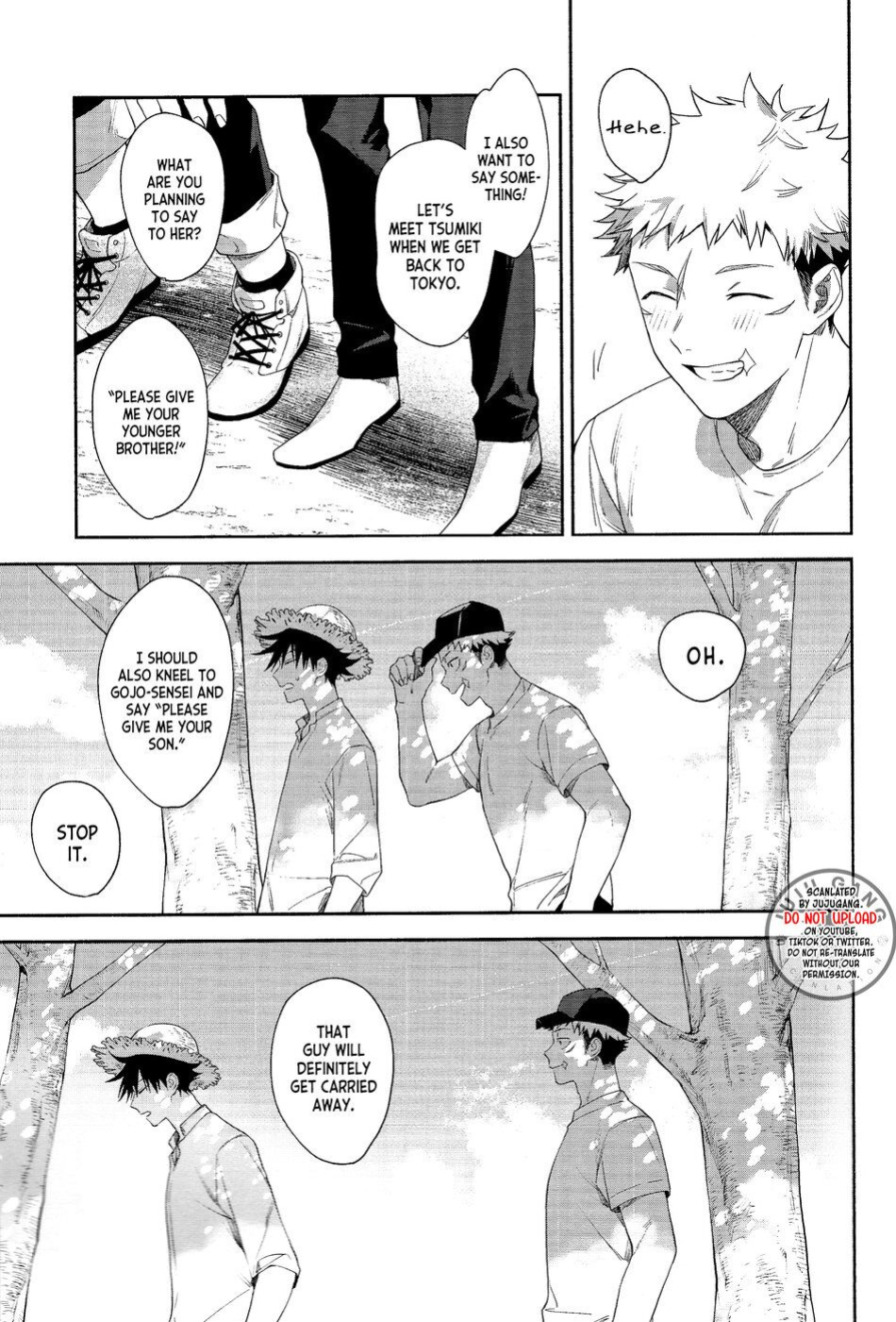 (Chou Yougen 2021 Osaka) [Toichi (Gozouroppu)] Marigold e | My Dear Marigold (Jujutsu Kaisen) [Juju Gang Scanlation]