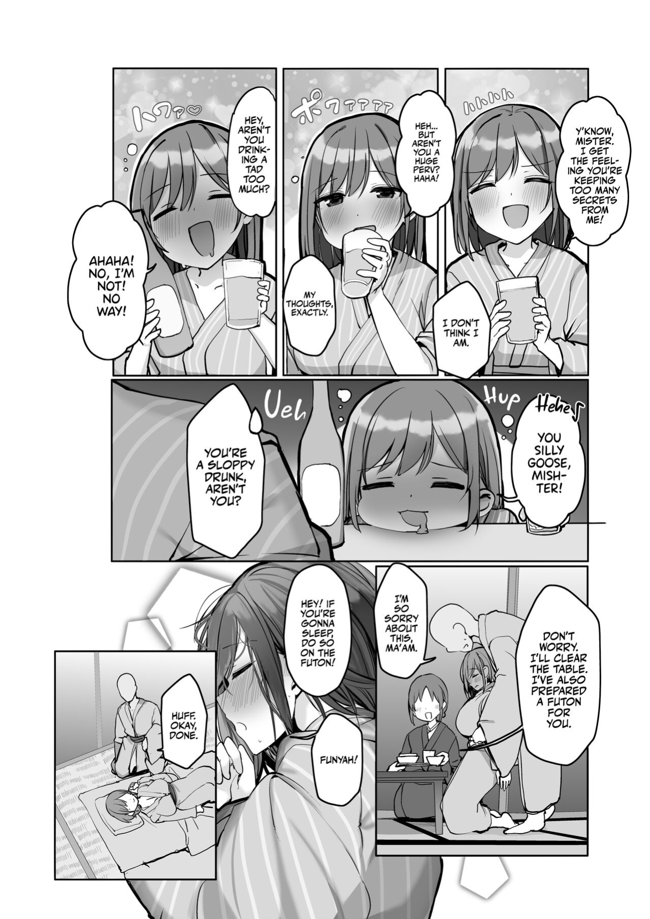 [Rouka] "Chotto dake, kyuukei Shinai...?" Dekachichi Manga ~Nakadashi Dopyu Dopyu Tanetsuke Ryokou~ | Wanna Visit the Hot Springs, Mister? [Team Rabu2]