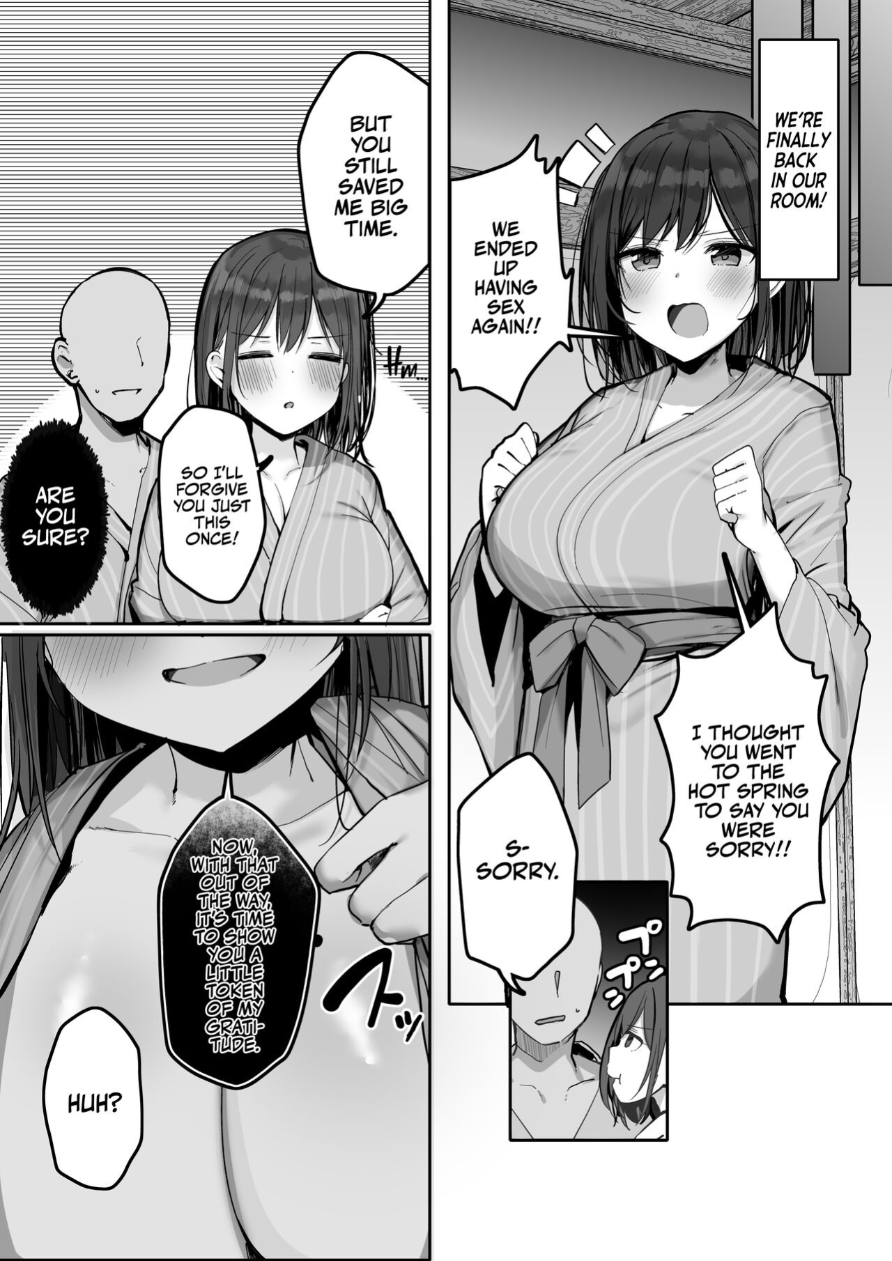 [Rouka] "Chotto dake, kyuukei Shinai...?" Dekachichi Manga ~Nakadashi Dopyu Dopyu Tanetsuke Ryokou~ | Wanna Visit the Hot Springs, Mister? [Team Rabu2]