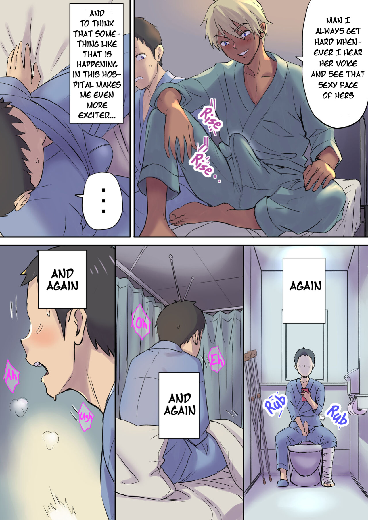 [Papuka (Shibire Hitsuji)] Tonari no Bed de Netorareru Kangoshi Jukubo | Milf Nurse Cuckolded on the bed next door