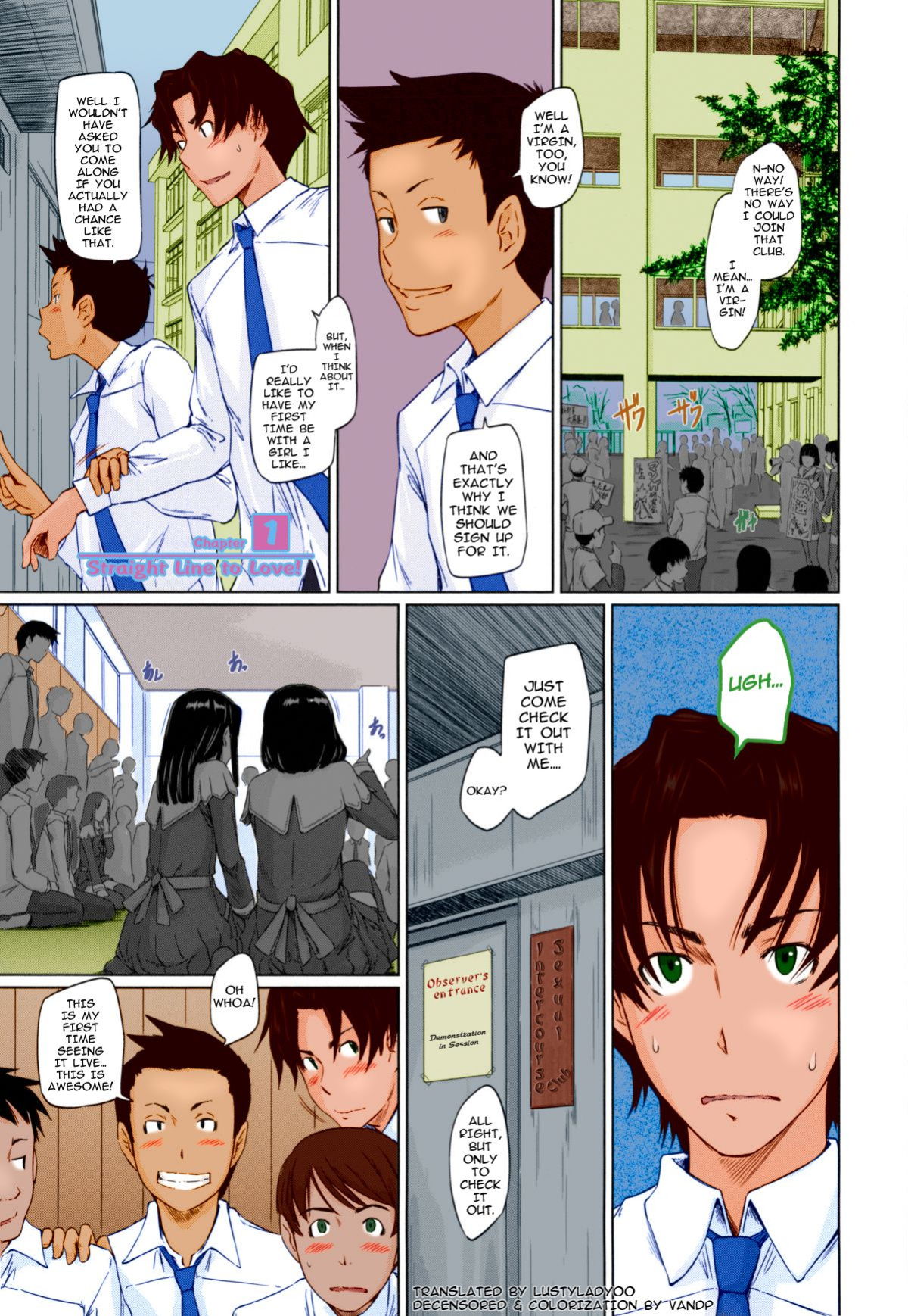 [Kisaragi Gunma] Suki ni Nattara Icchokusen! | It's A Straight Line Once You Fall In Love [Colorized]
