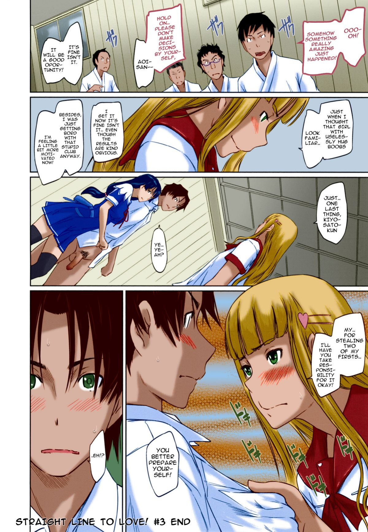 [Kisaragi Gunma] Suki ni Nattara Icchokusen! | It's A Straight Line Once You Fall In Love [Colorized]