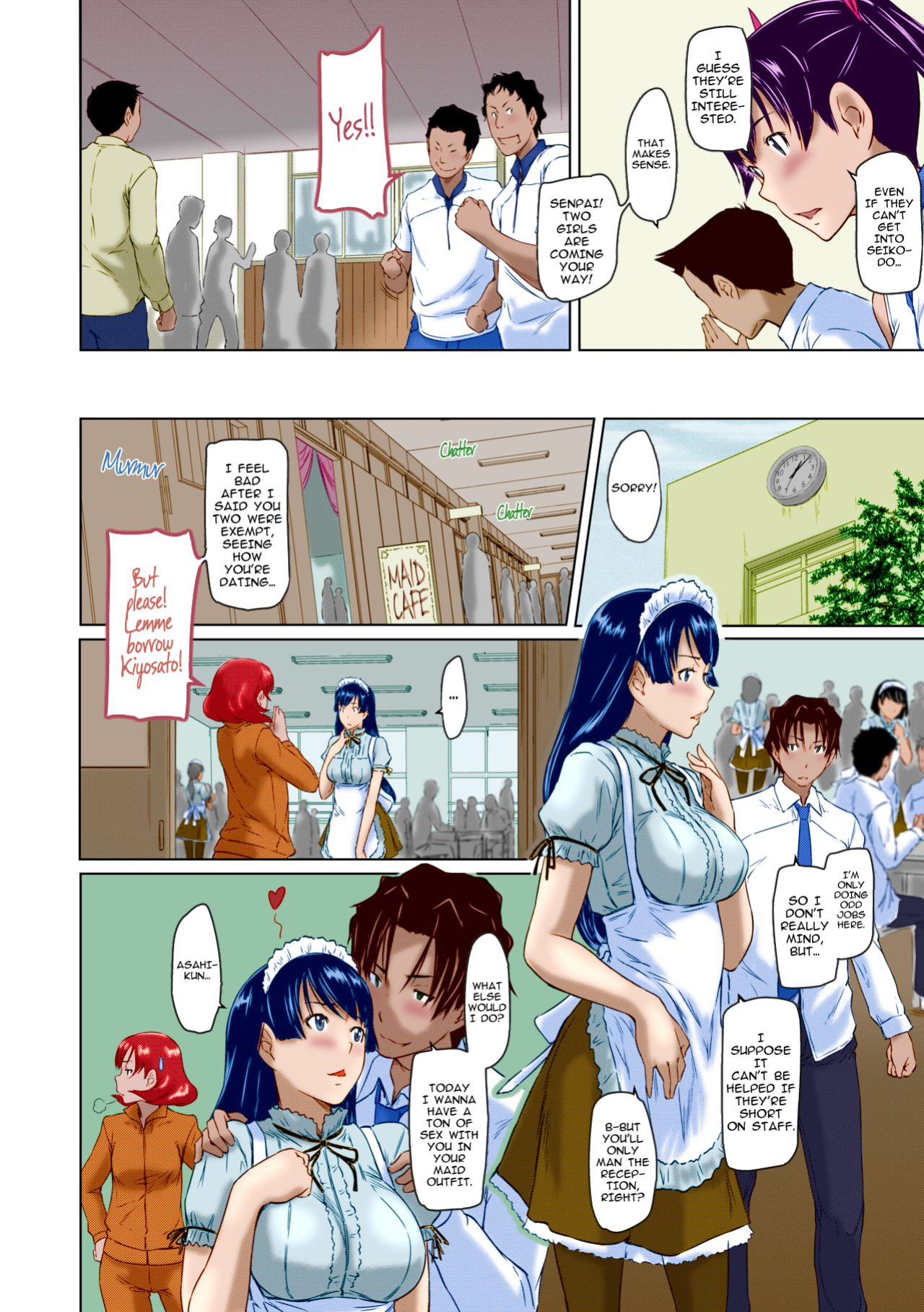 [Kisaragi Gunma] Suki ni Nattara Icchokusen! | It's A Straight Line Once You Fall In Love [Colorized]