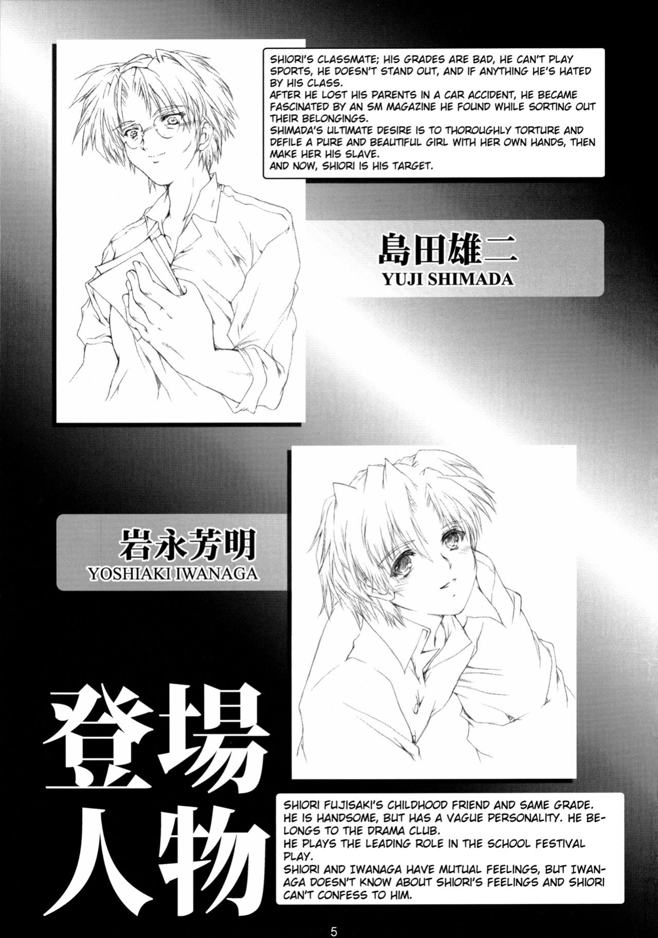 (C85)[HIGH RISK REVOLUTION (Aizawa Hiroshi)] Shiori Volume - 3.1 - Engraved mark of the darkness Part 1 (Tokimeki Memorial) [uanime5]