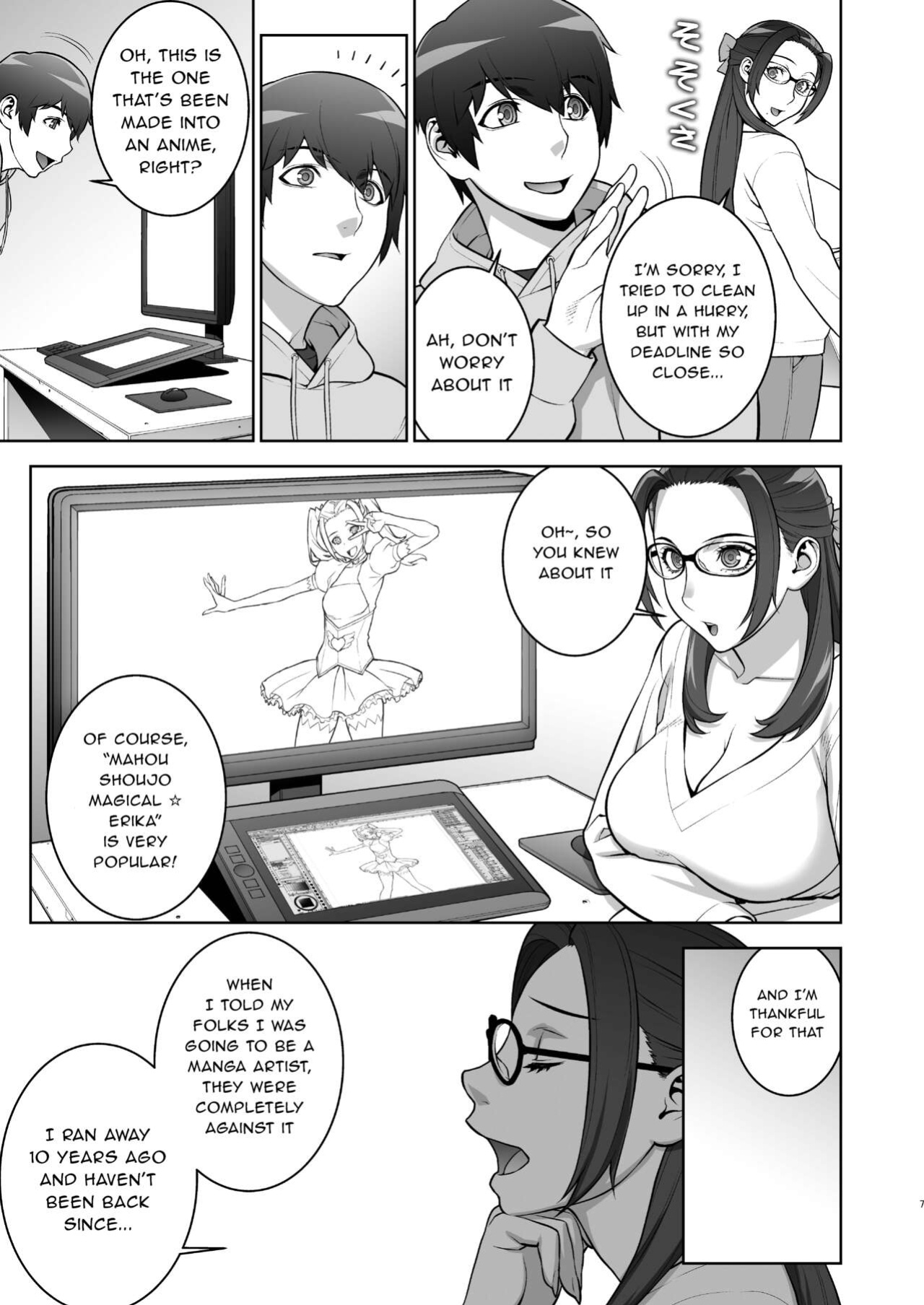 [Motchie Kingdom (Motchie)] Oba no Uwa Kitsu Cosplay Onanie o Mokugeki Shita Ken | That Time I Saw My Aunt Masturbating in a Cosplay She’s Too Old For [Harasho Project]