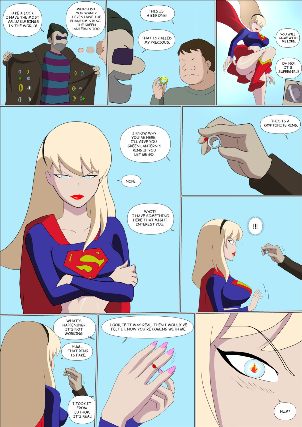(Zetarok) Supergirl X Wonder Woman
