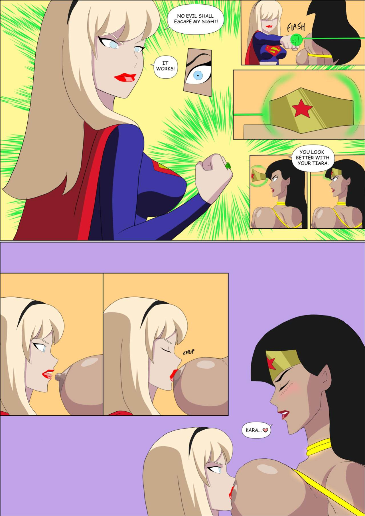 (Zetarok) Supergirl X Wonder Woman