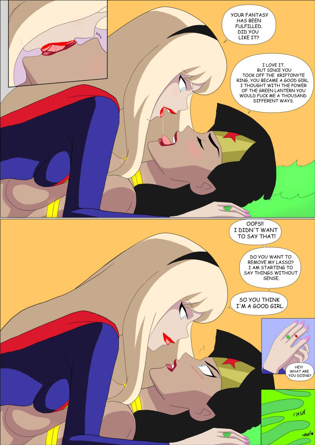 (Zetarok) Supergirl X Wonder Woman