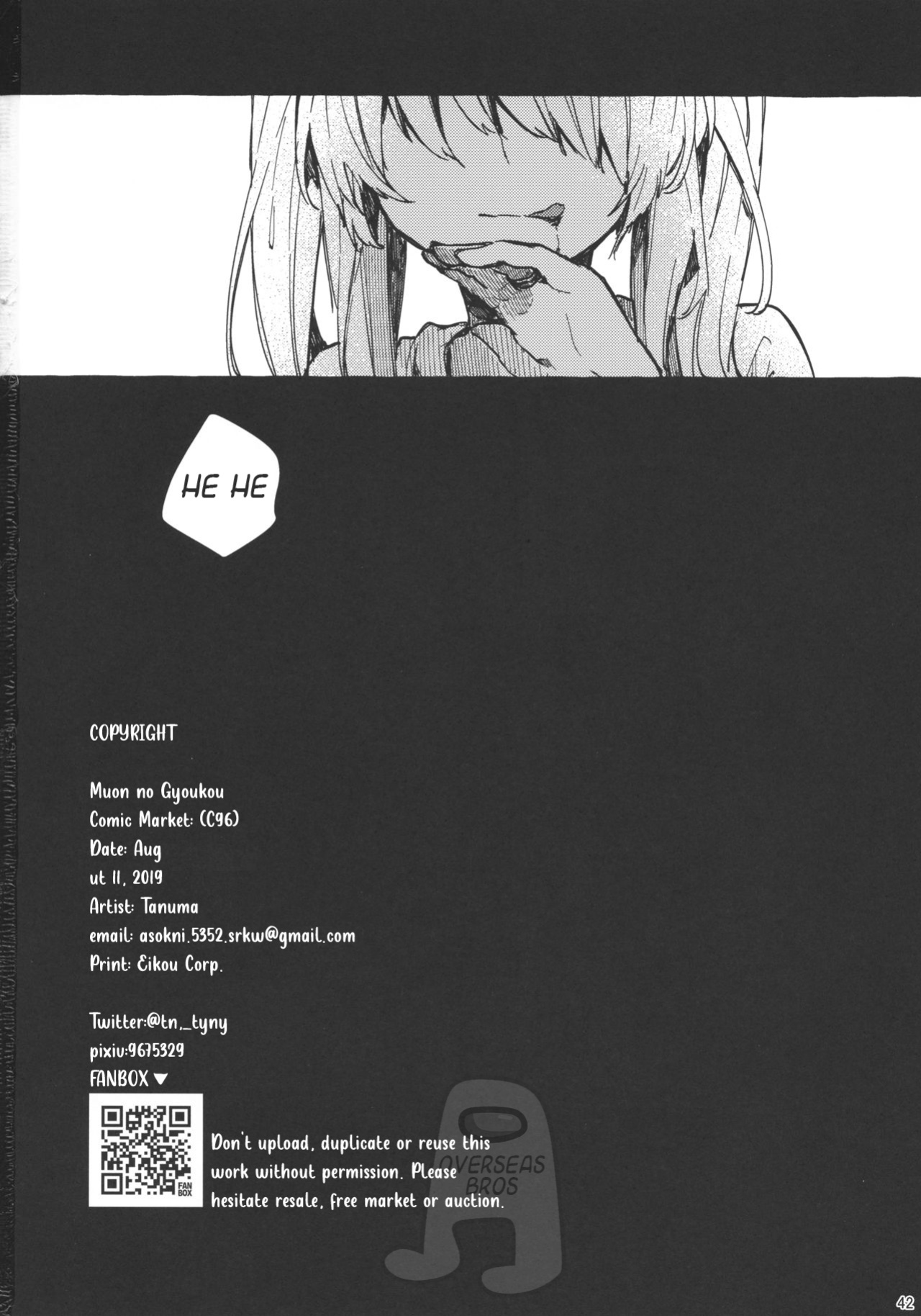 (C96) [Tayanumaya (Tanuma)] Muon no Gyoukou | The Unforseen Fortune