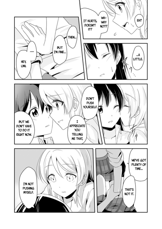 [COCOA+ (Rate Rapiku)] EliUmi ga Yuri Ecchi suru Hon | EliUmi Have Yuri Sex (Love Live!) [/u/ scanlations]