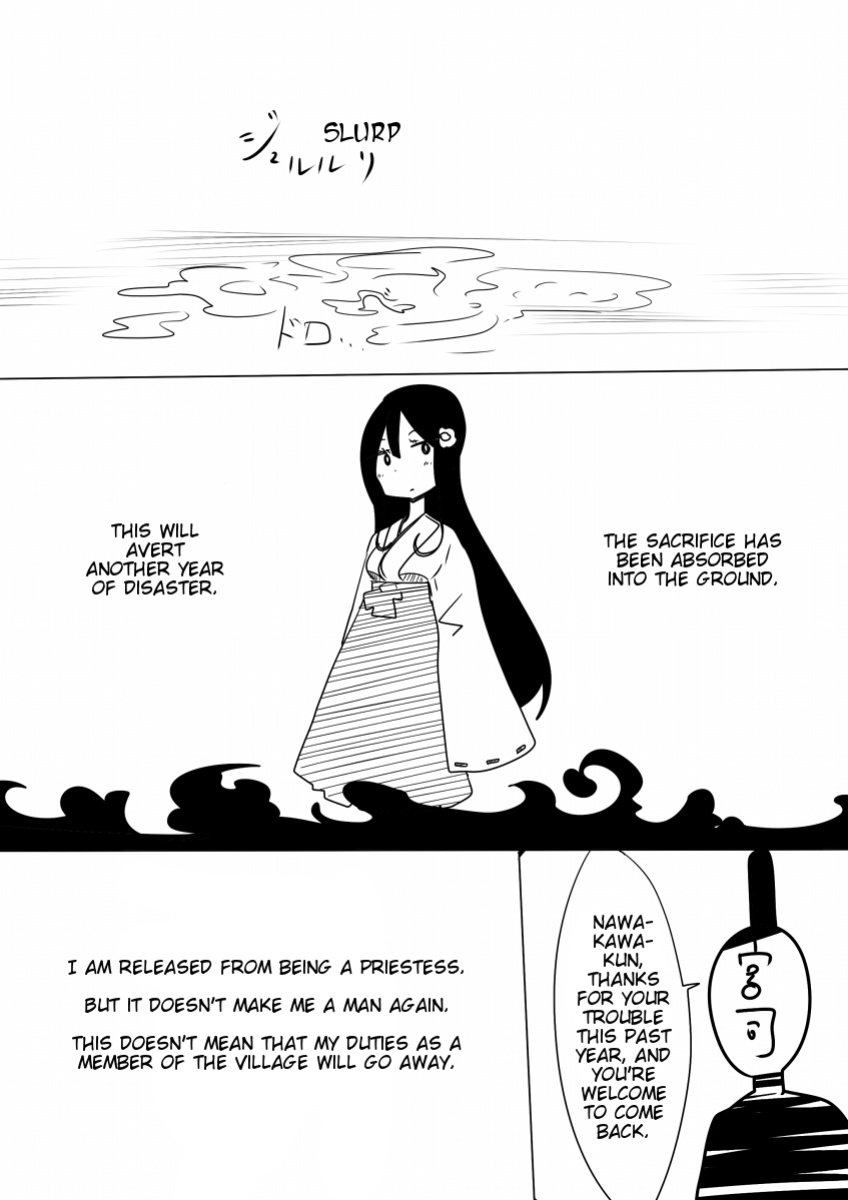 [Vae no Hakoniwa (Vae)] Otoboramura ni Tsutawaru Nyotaika no Gishiki to wa -Shun- | The Feminization Ritual in Otobora Village