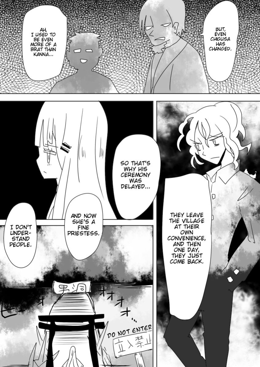[Vae no Hakoniwa (Vae)] Otoboramura ni Tsutawaru Nyotaika no Gishiki to wa -Shun- | The Feminization Ritual in Otobora Village