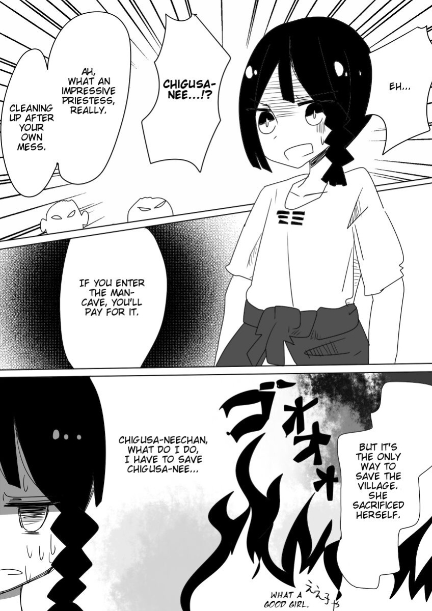 [Vae no Hakoniwa (Vae)] Otoboramura ni Tsutawaru Nyotaika no Gishiki to wa -Shun- | The Feminization Ritual in Otobora Village