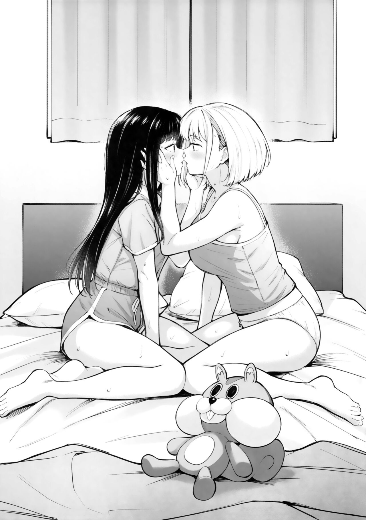 (Kissa Lyco Reco Eigyouchuu! 4-haime!) [Kitaku Jikan (Kitaku)] Futari Mesen | Their Gazes (Lycoris Recoil)