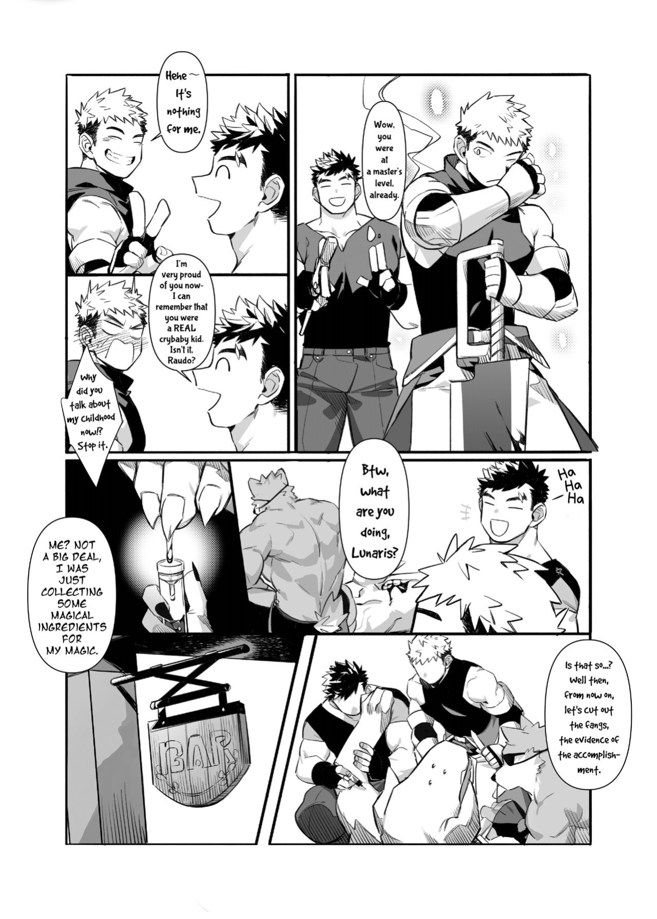 [Mitsuwa Building (G◎NDOM)] Bros. in Heat (Otoko Matsuri Vol. 15) [Uncensored]