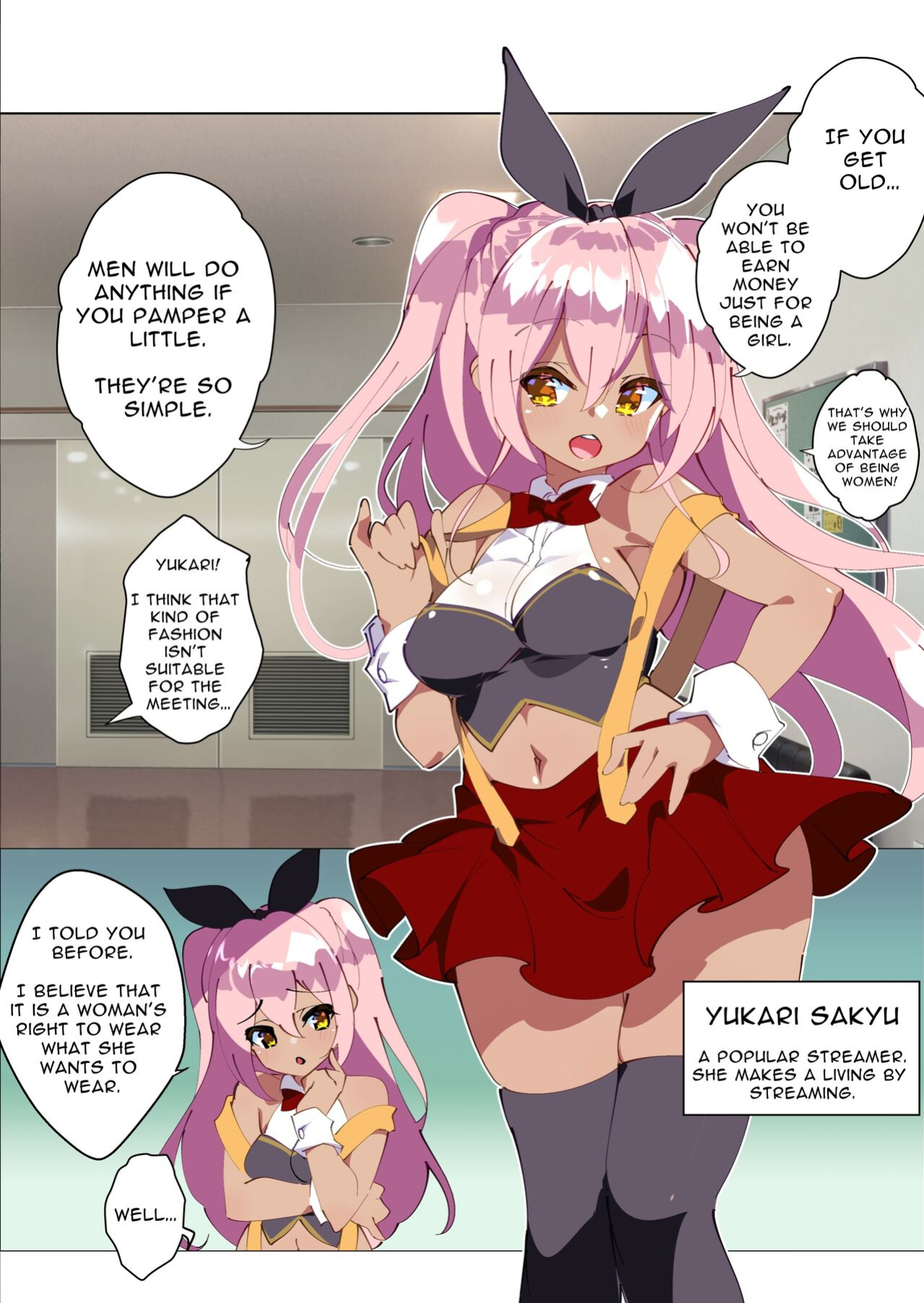 [A-WALKs (Fujishima Sei1go)] Otokogirai o Kojiraseta Onna ni Chinko Hayashite Mita Kekka | I Grew Some Dicks on those Man-hating Girls [Solid Rose]