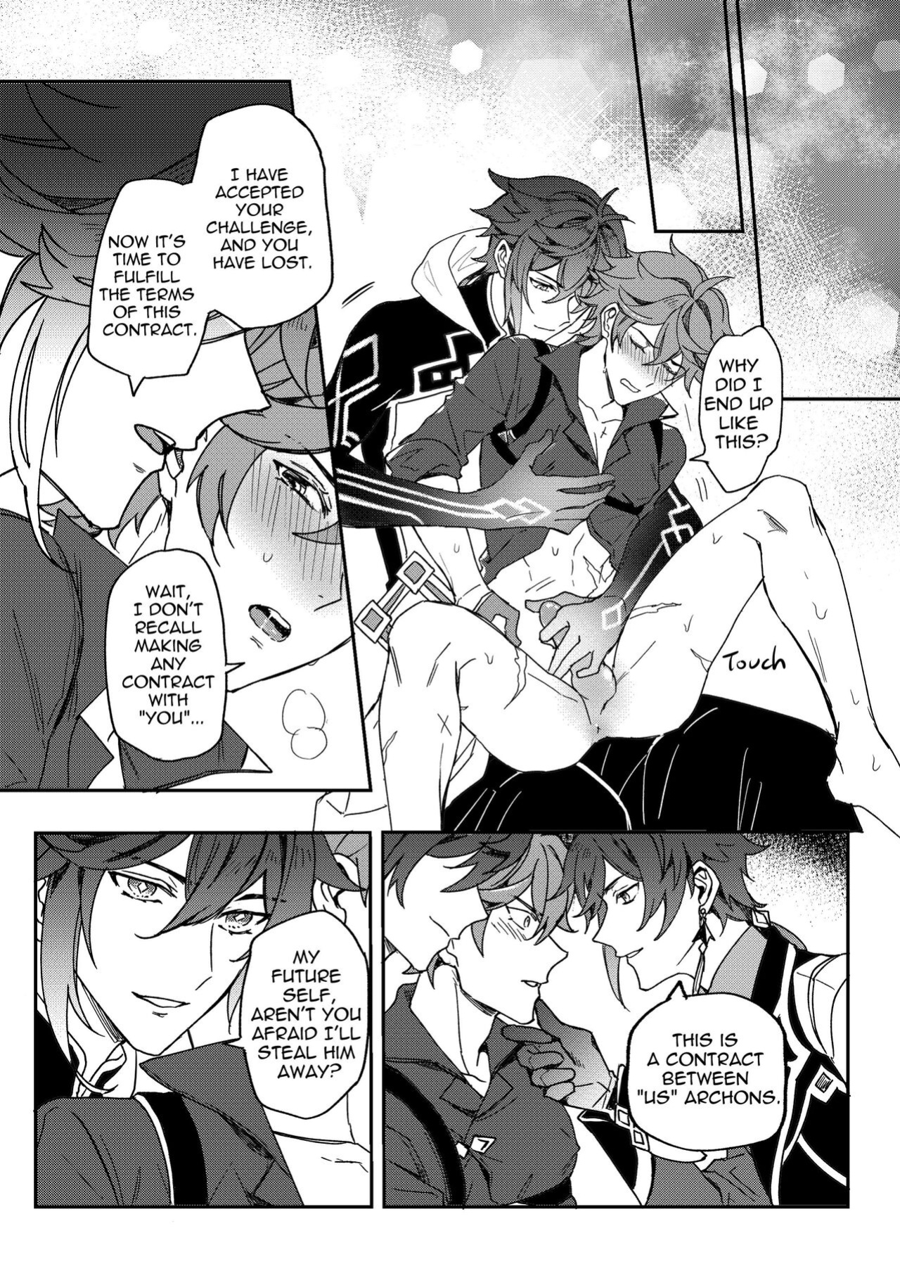 [megumignsn] Zhongli + Morax x Tartaglia (Genshin Impact)