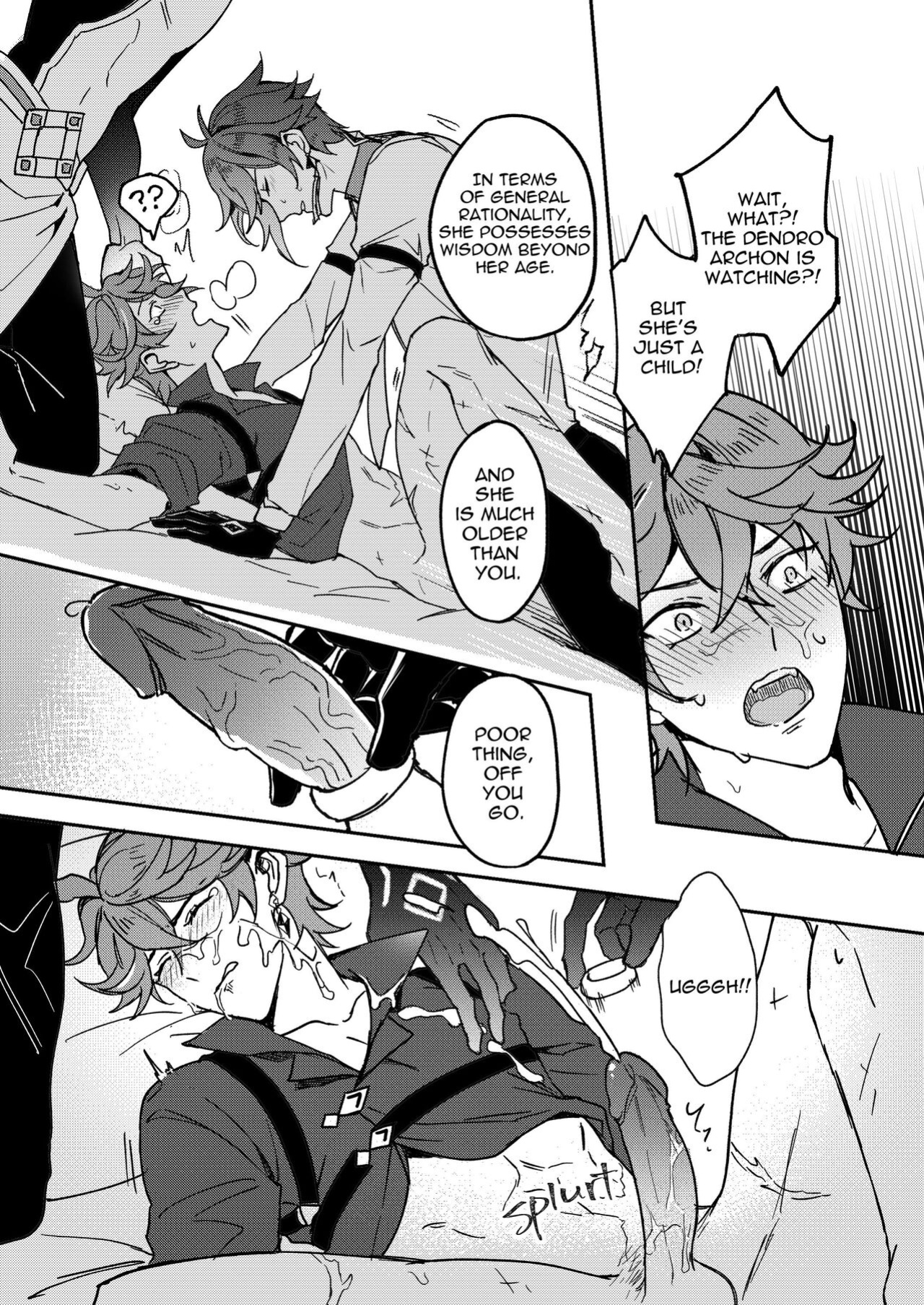 [megumignsn] Zhongli + Morax x Tartaglia (Genshin Impact)