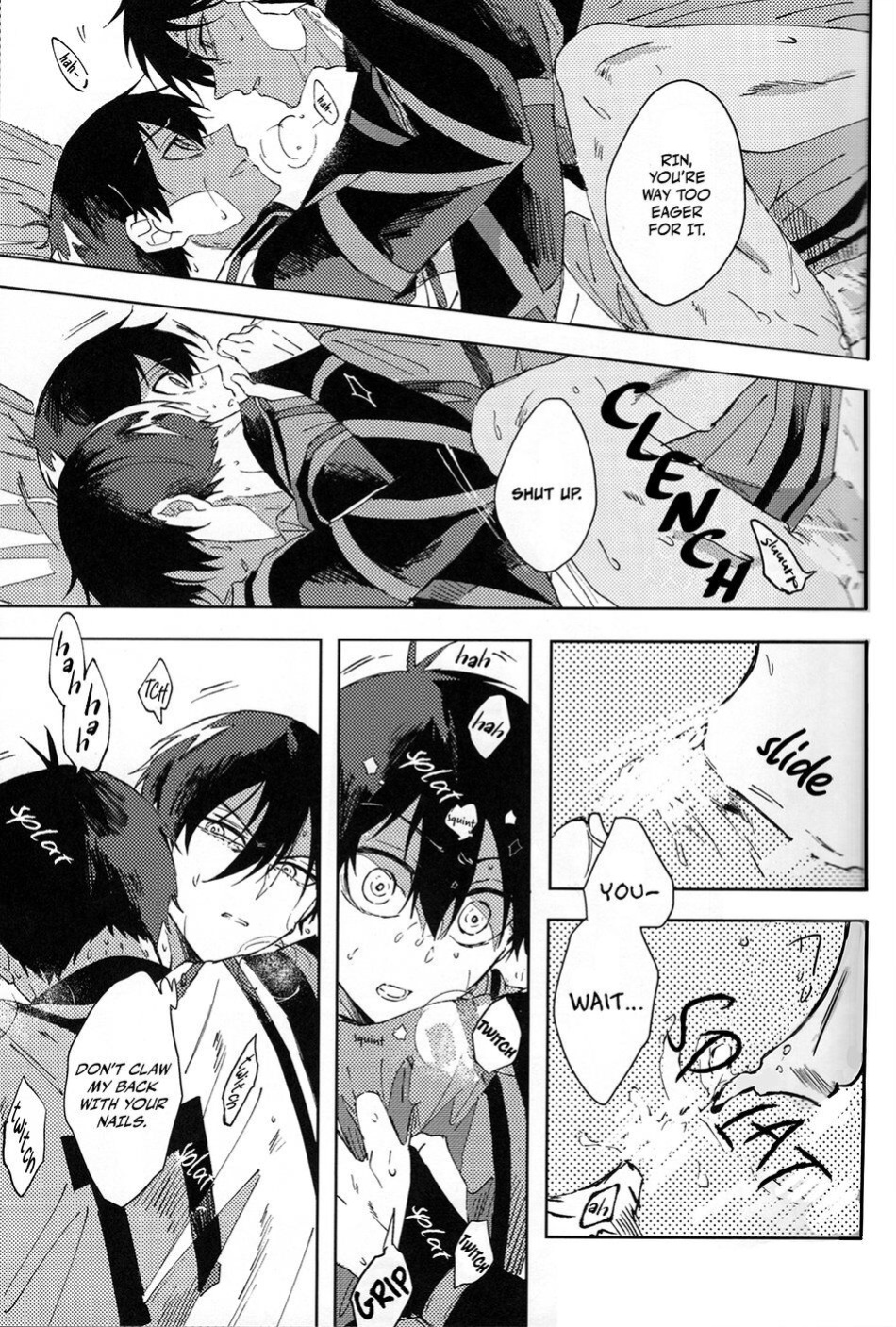 (Seishun Egoism2) [Momo no Sake (Nekomanma)] Seishun-tte Donna Aji? | Taste of Youth (Blue Lock)