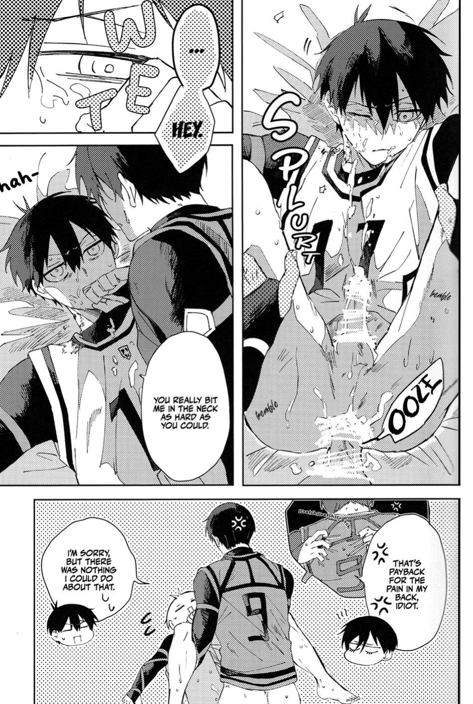 (Seishun Egoism2) [Momo no Sake (Nekomanma)] Seishun-tte Donna Aji? | Taste of Youth (Blue Lock)