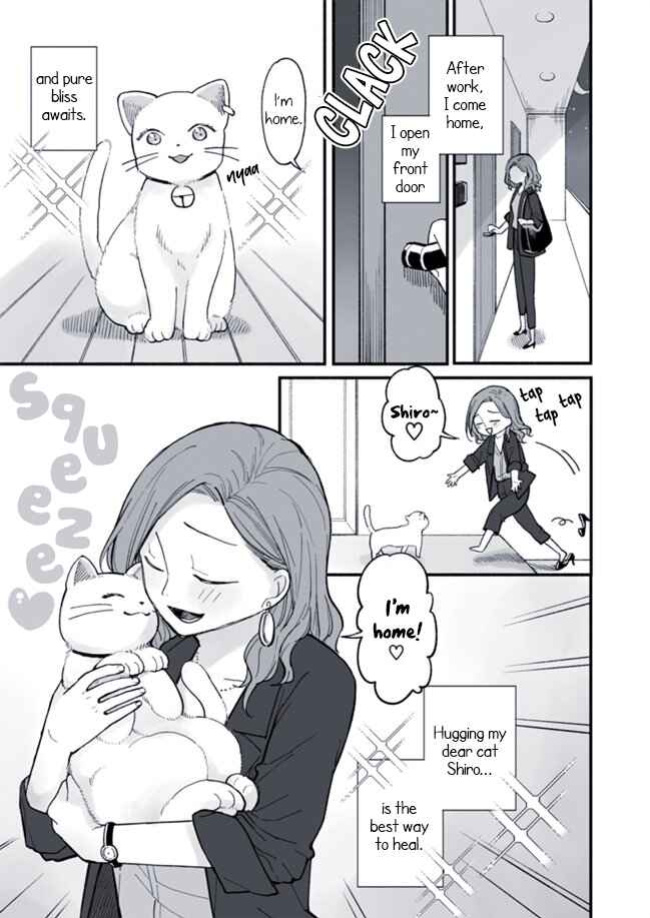 [Anponta] OL no Onee-san to Neko no Hanashi | Office Lady and Cat [Binbou Scanlation & Mumei Scanlation]