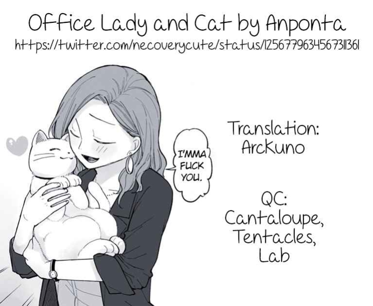 [Anponta] OL no Onee-san to Neko no Hanashi | Office Lady and Cat [Binbou Scanlation & Mumei Scanlation]