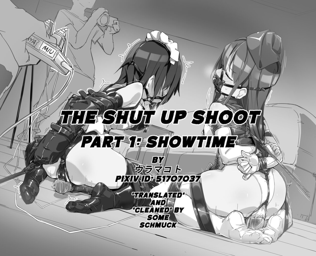 [ura_macoto] The Shut Up Shoot (Shy forced gag talk torture)