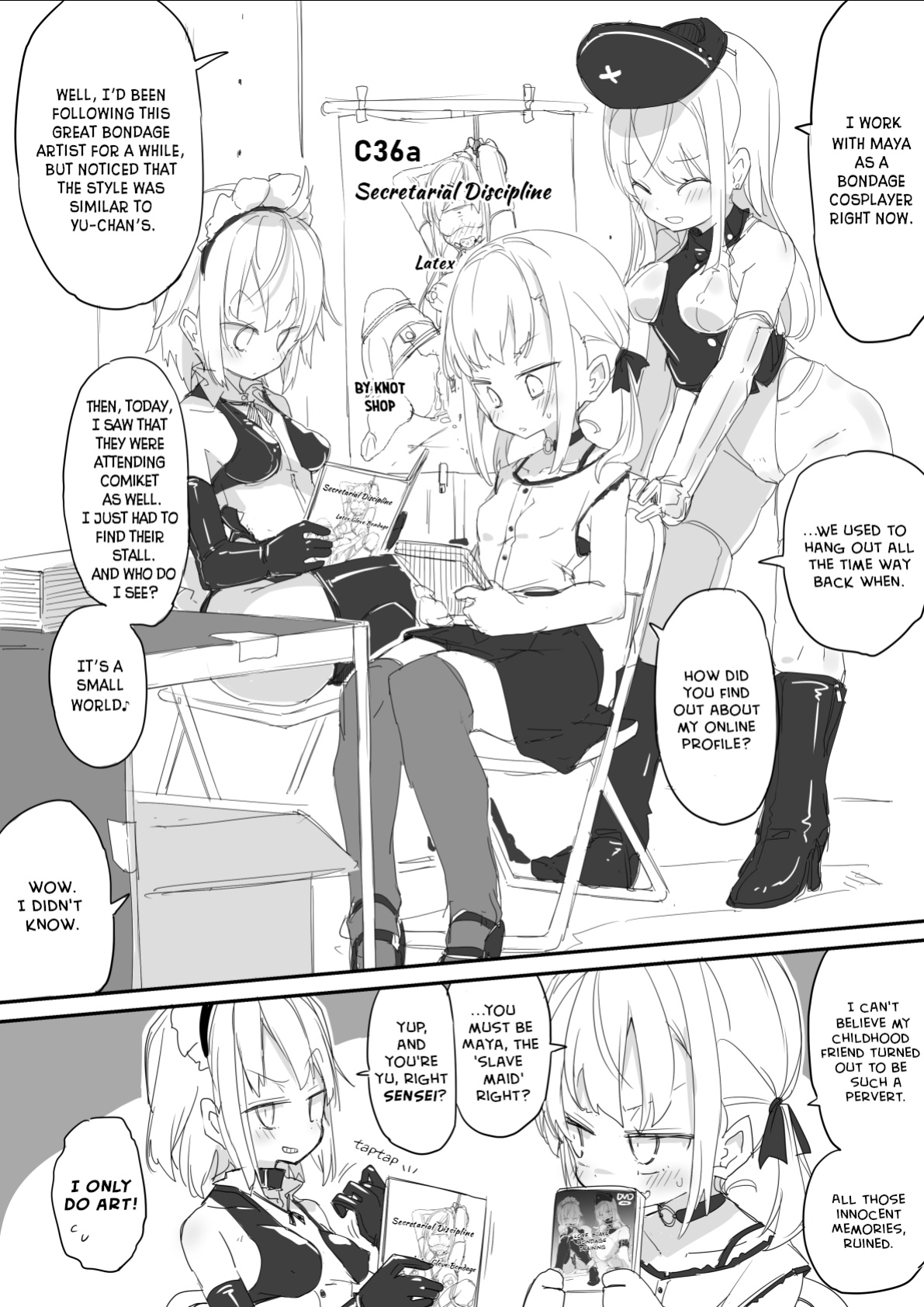 [ura_macoto] The Shut Up Shoot (Shy forced gag talk torture)