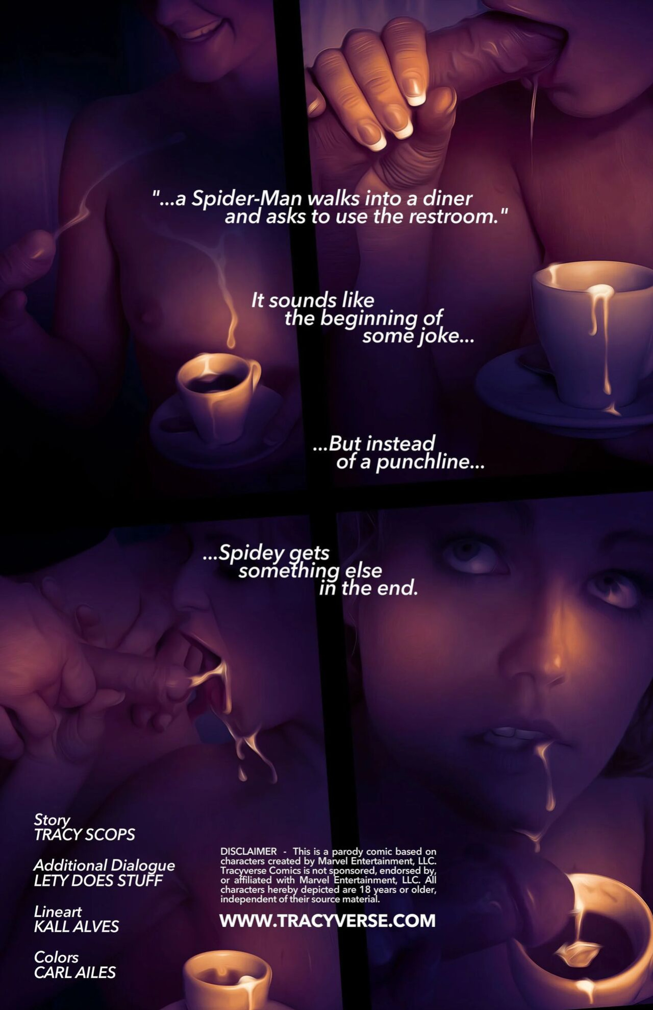 (Tracy Scops) - Spider-Man - Hot Coffee