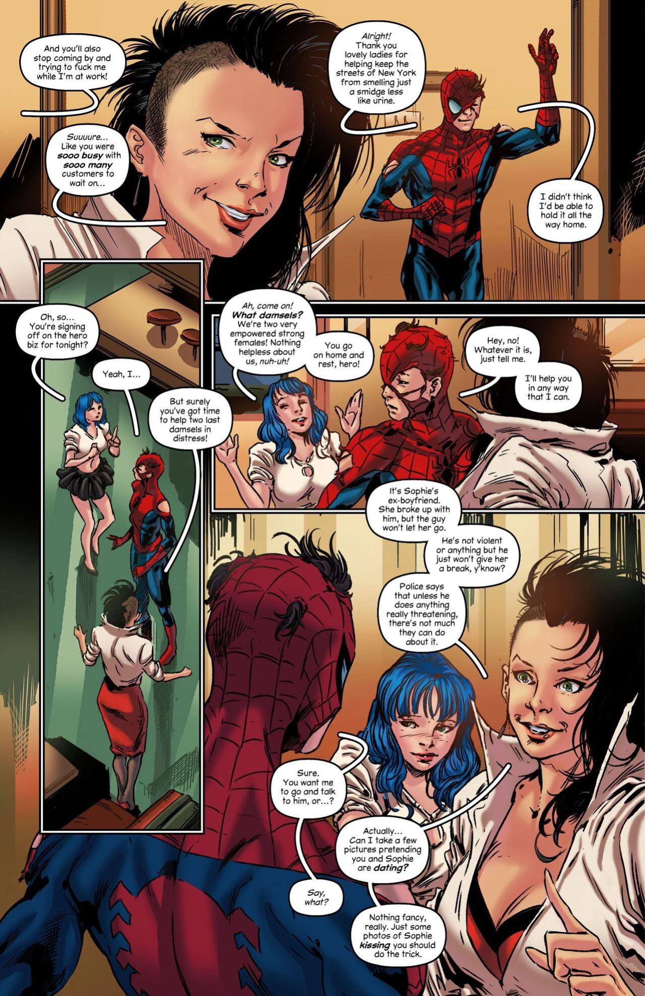 (Tracy Scops) - Spider-Man - Hot Coffee