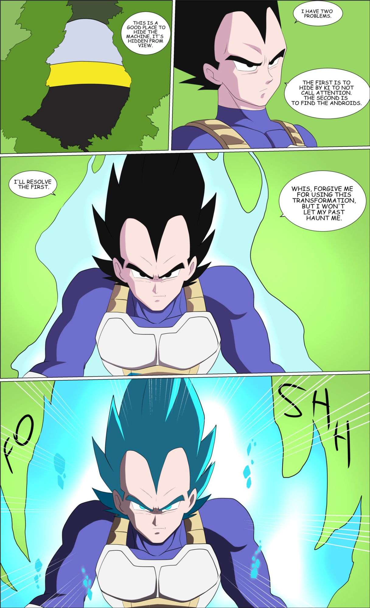 (Zetarok) Vegeta VS Android 18