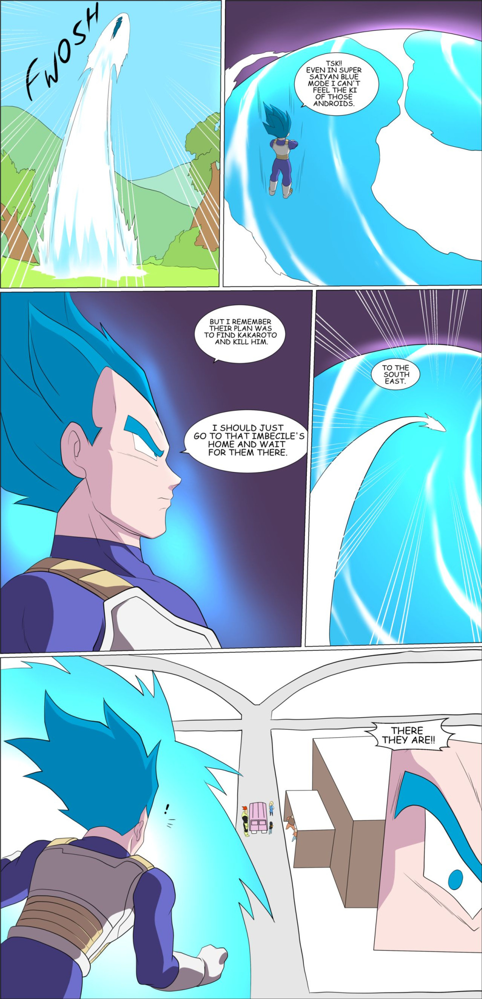 (Zetarok) Vegeta VS Android 18